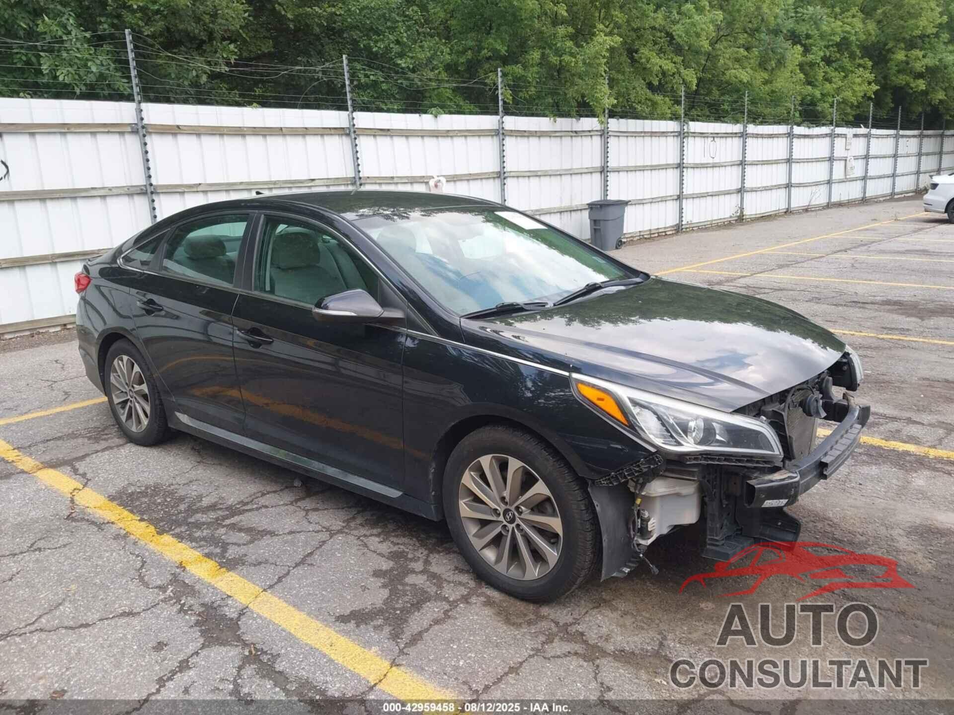 HYUNDAI SONATA 2017 - 5NPE34AFXHH510474