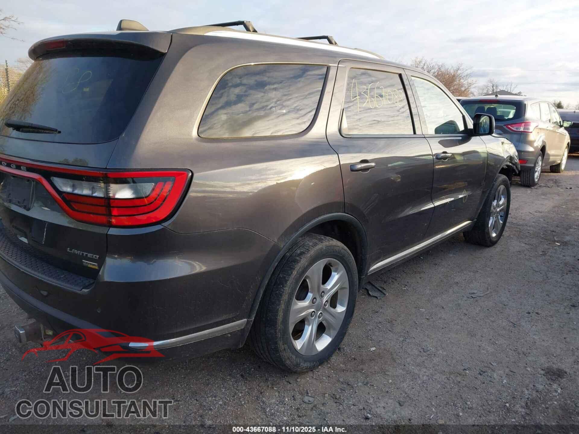 DODGE DURANGO 2015 - 1C4RDJDG5FC826634