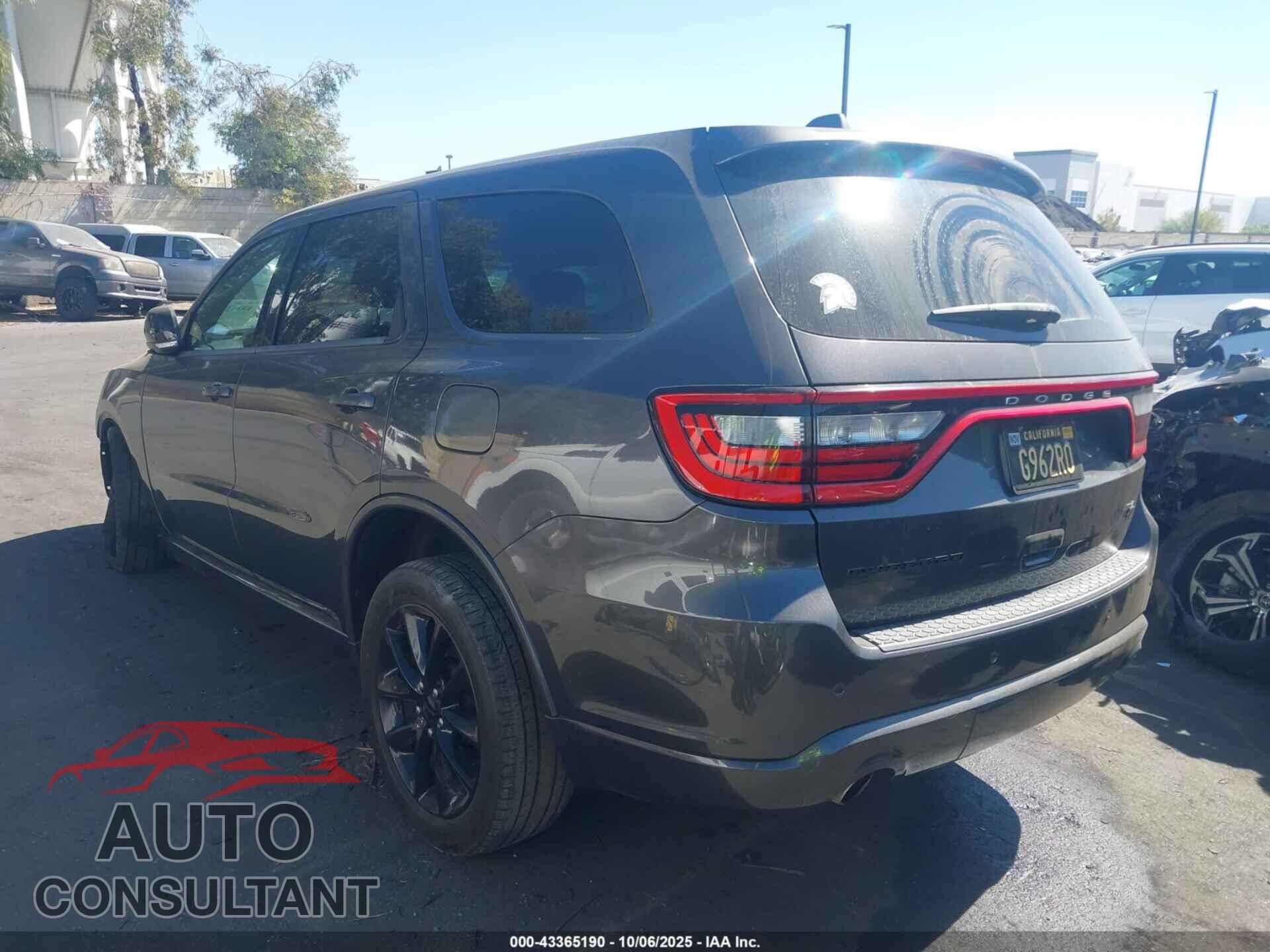 DODGE DURANGO 2017 - 1C4SDHCT6HC657011