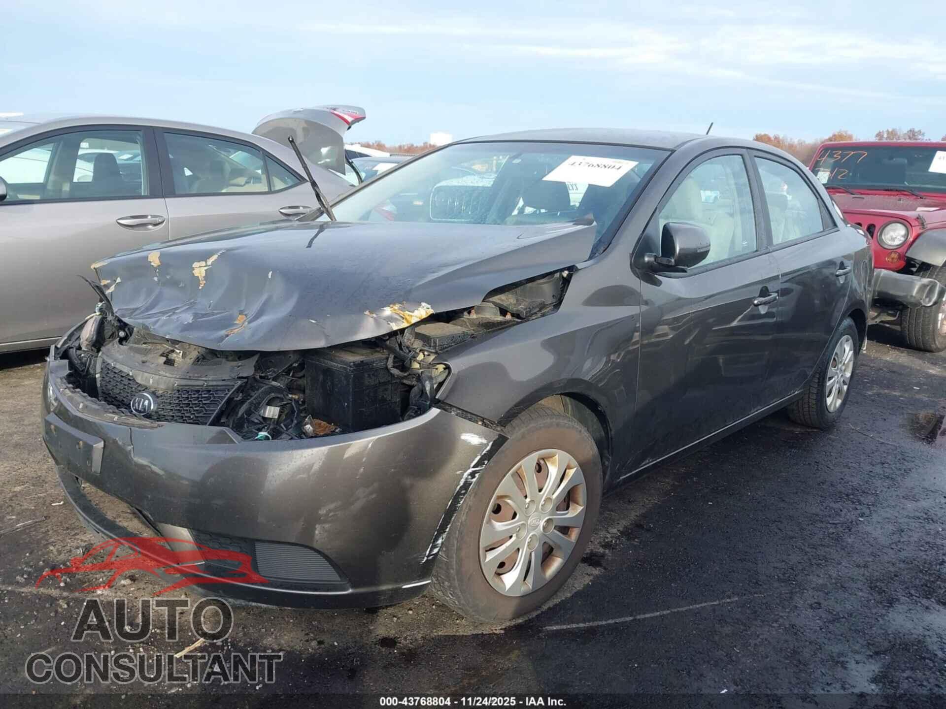 KIA FORTE 2012 - KNAFU4A27C5532243
