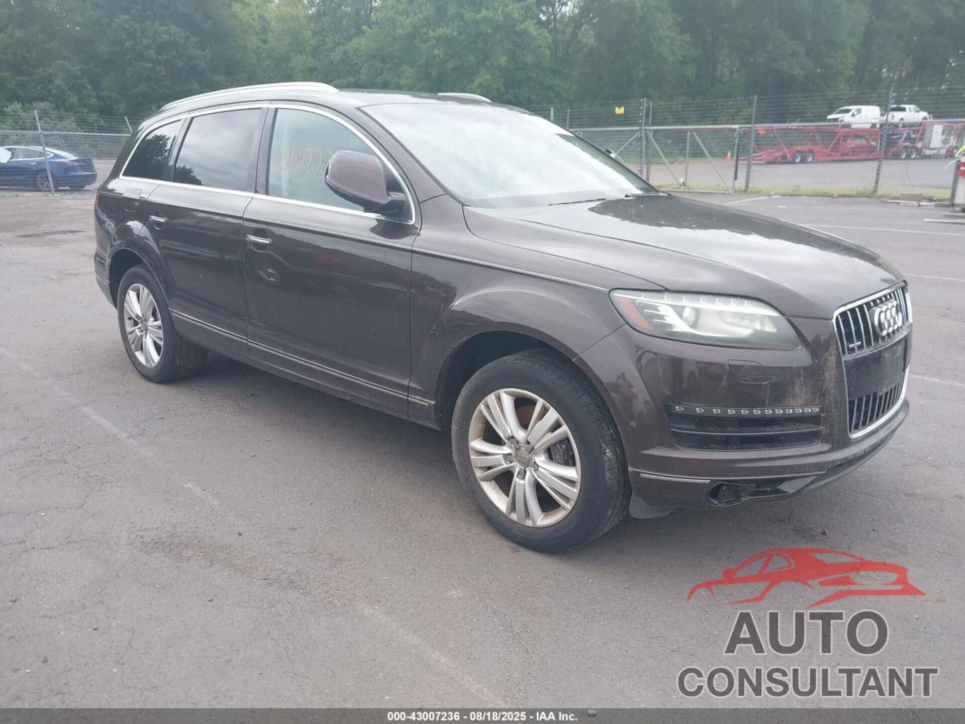 AUDI Q7 2011 - WA1LGBFE0BD005048