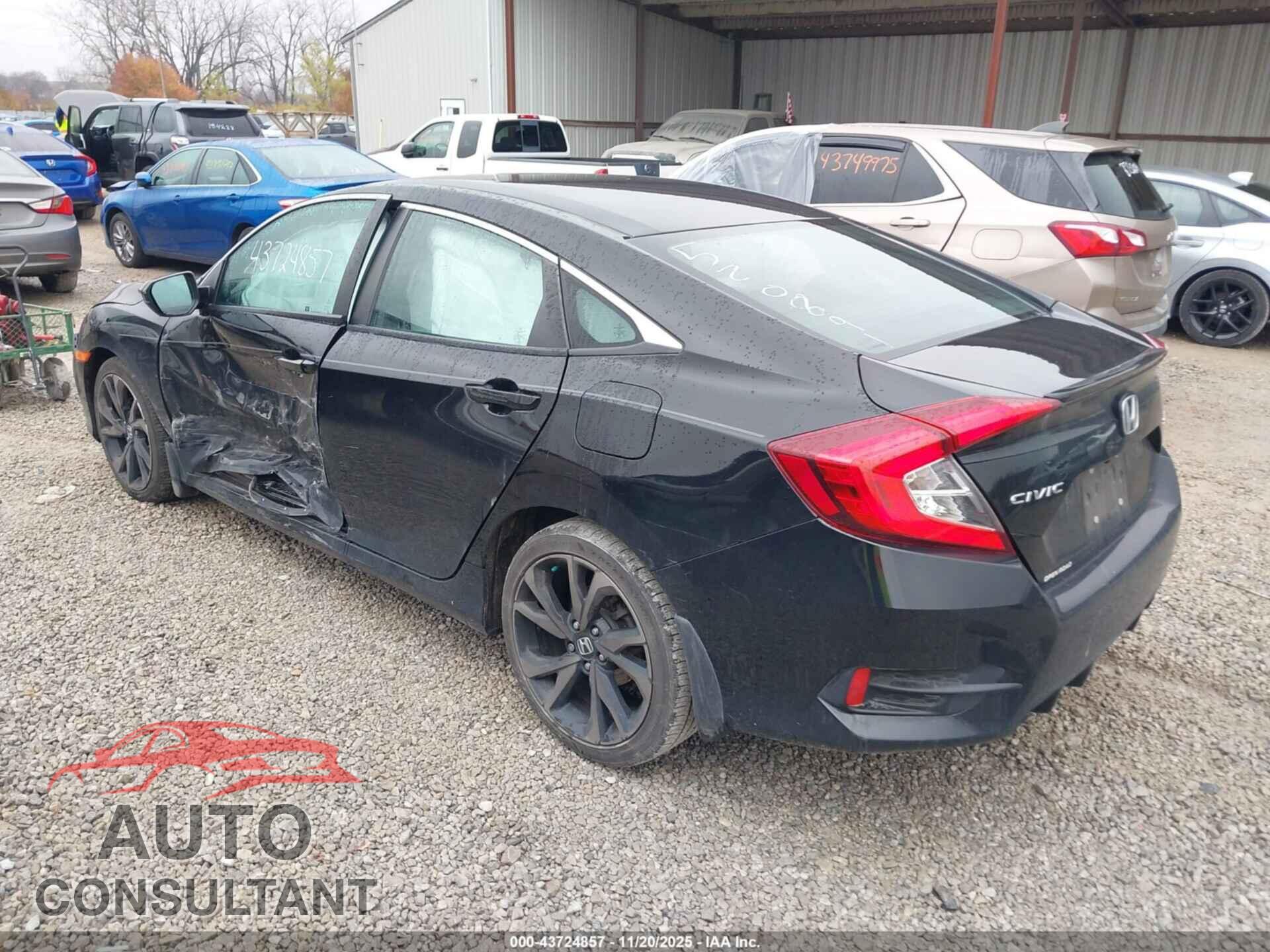 HONDA CIVIC 2021 - 2HGFC2F80MH520891