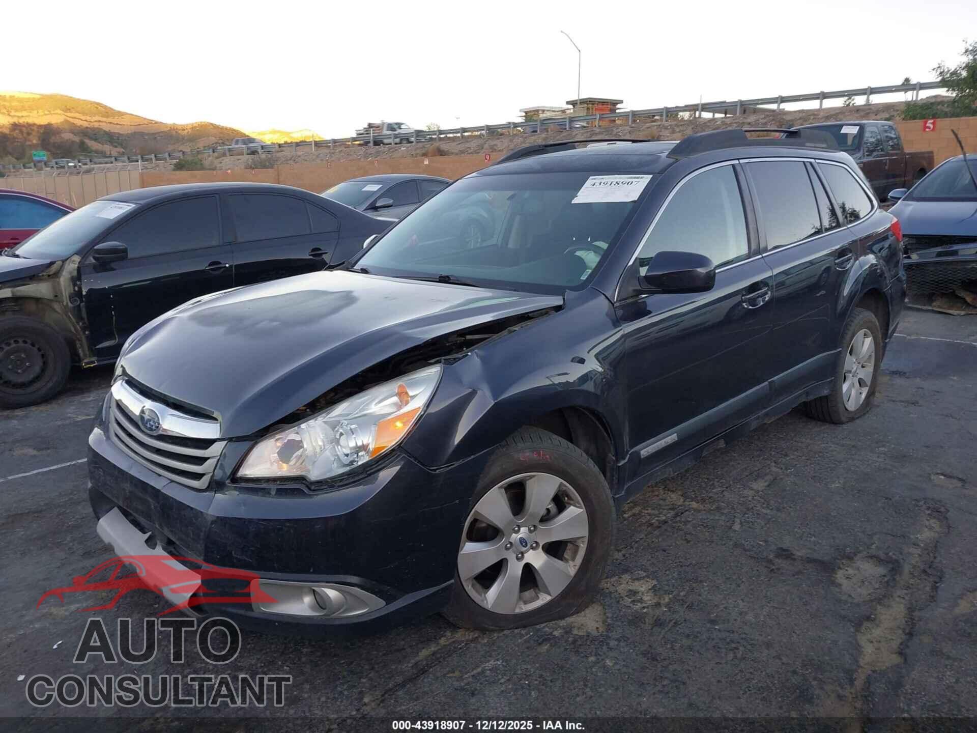 SUBARU OUTBACK 2012 - 4S4BRBLC2C3264318