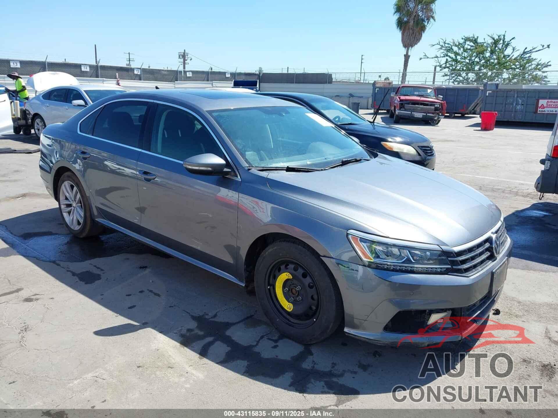 VOLKSWAGEN PASSAT 2018 - 1VWBA7A34JC040943