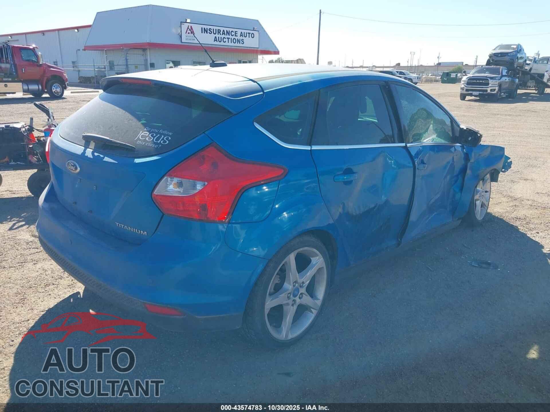 FORD FOCUS 2012 - 1FAHP3N24CL289600