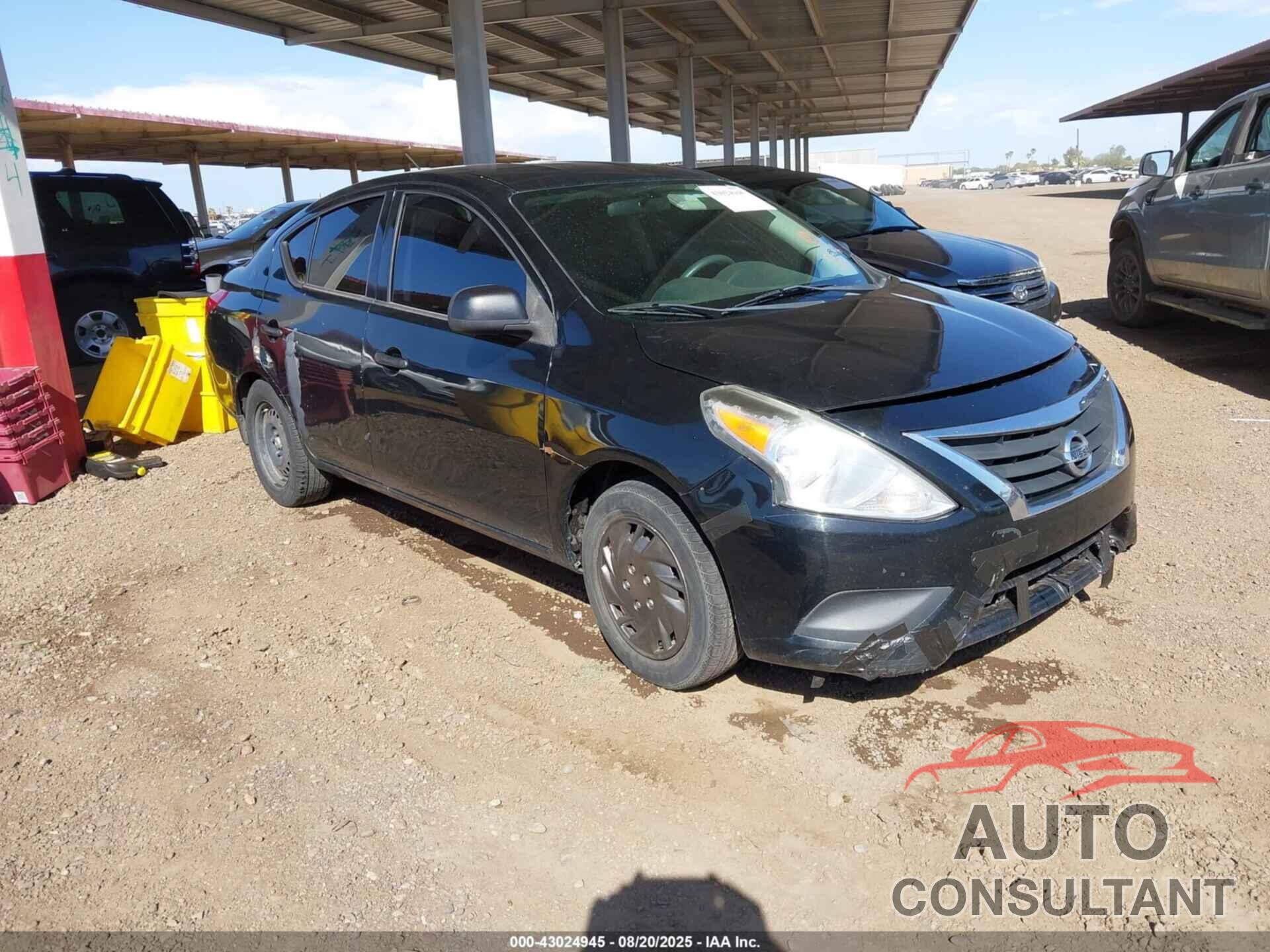 NISSAN VERSA 2015 - 3N1CN7AP6FL924525