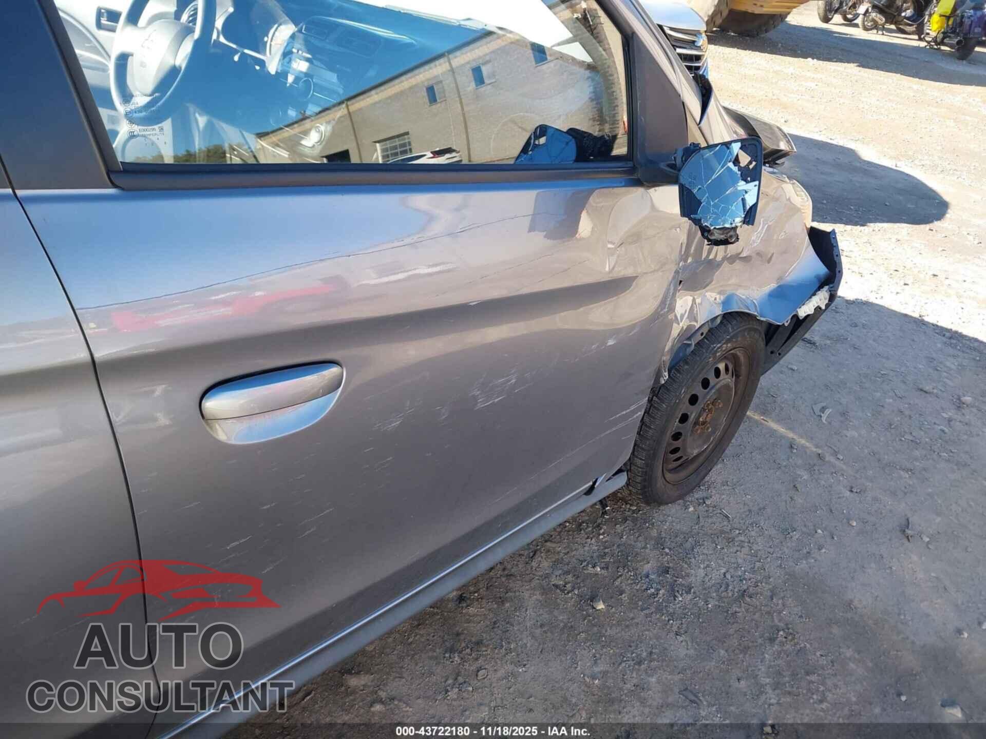 MITSUBISHI MIRAGE 2015 - ML32A3HJ7FH059239