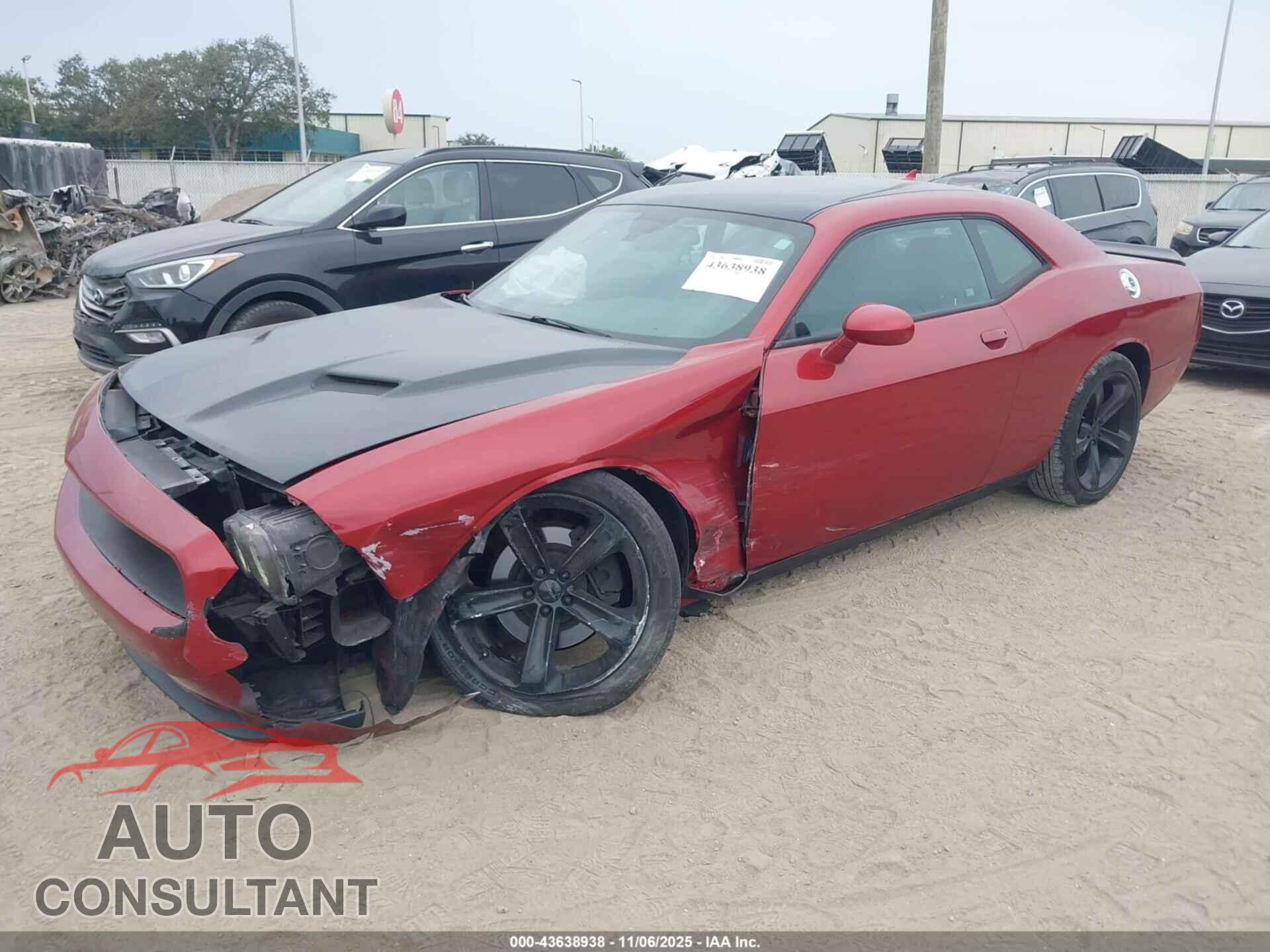 DODGE CHALLENGER 2016 - 2C3CDZAG5GH306865