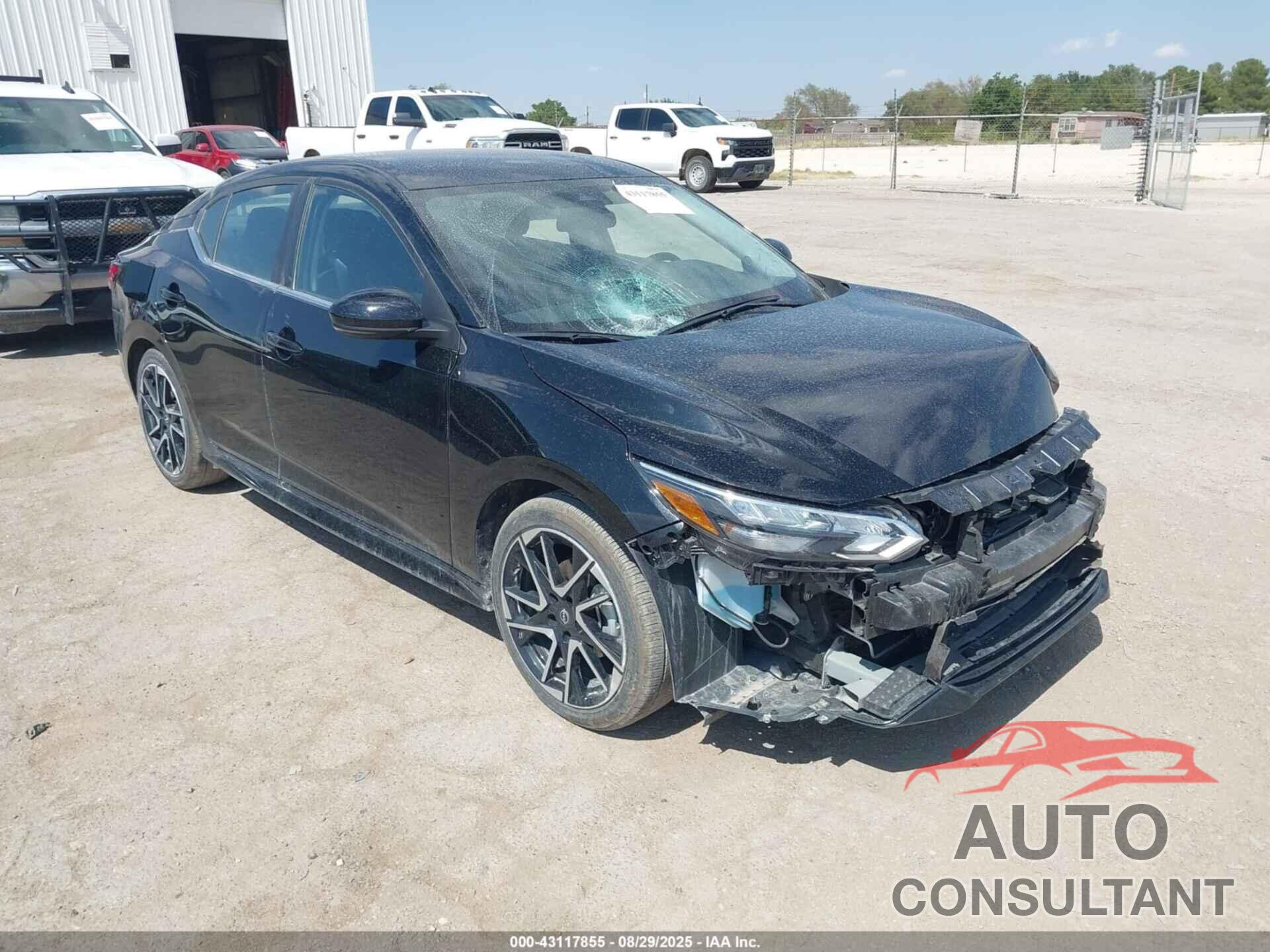 NISSAN SENTRA 2025 - 3N1AB8DV7SY321631