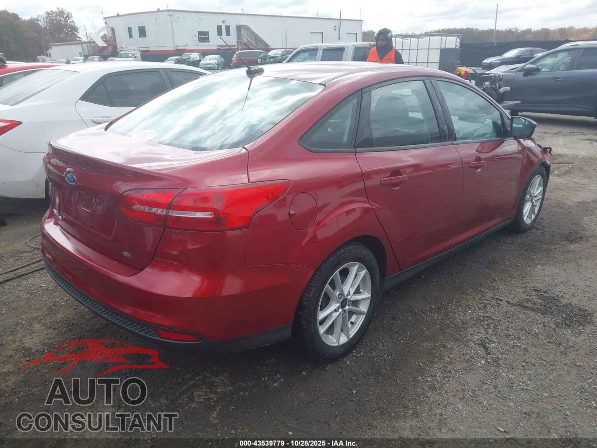 FORD FOCUS 2017 - 1FADP3F25HL297872