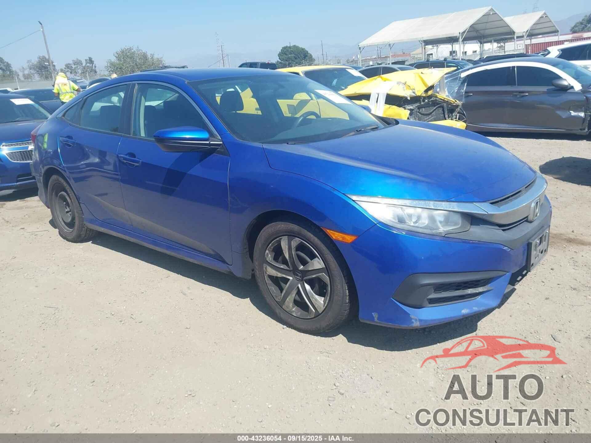 HONDA CIVIC 2016 - 19XFC2F58GE250572