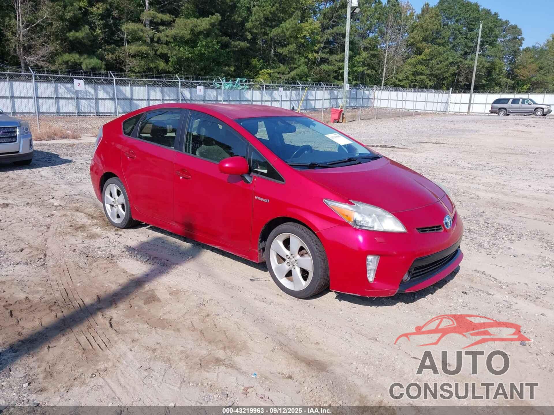 TOYOTA PRIUS 2014 - JTDKN3DU4E1736367