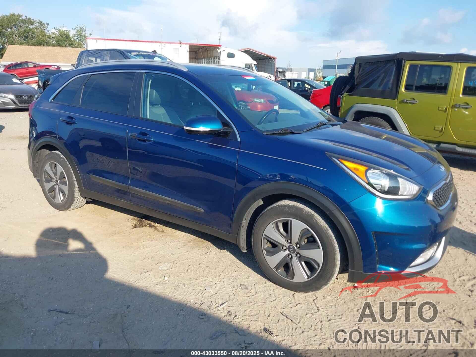 KIA NIRO 2017 - KNDCC3LC3H5071946