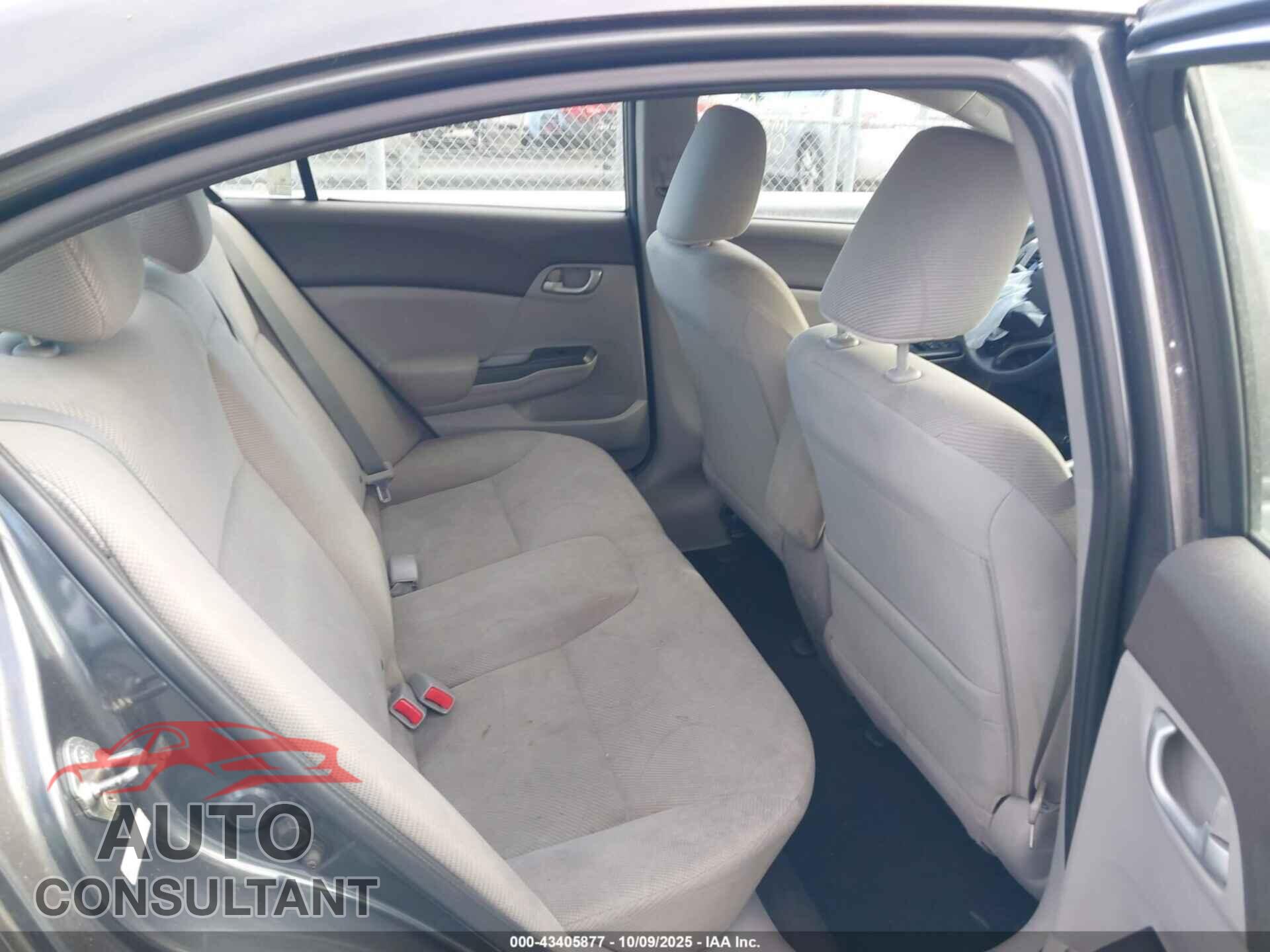 HONDA CIVIC 2012 - 2HGFB2F63CH549477