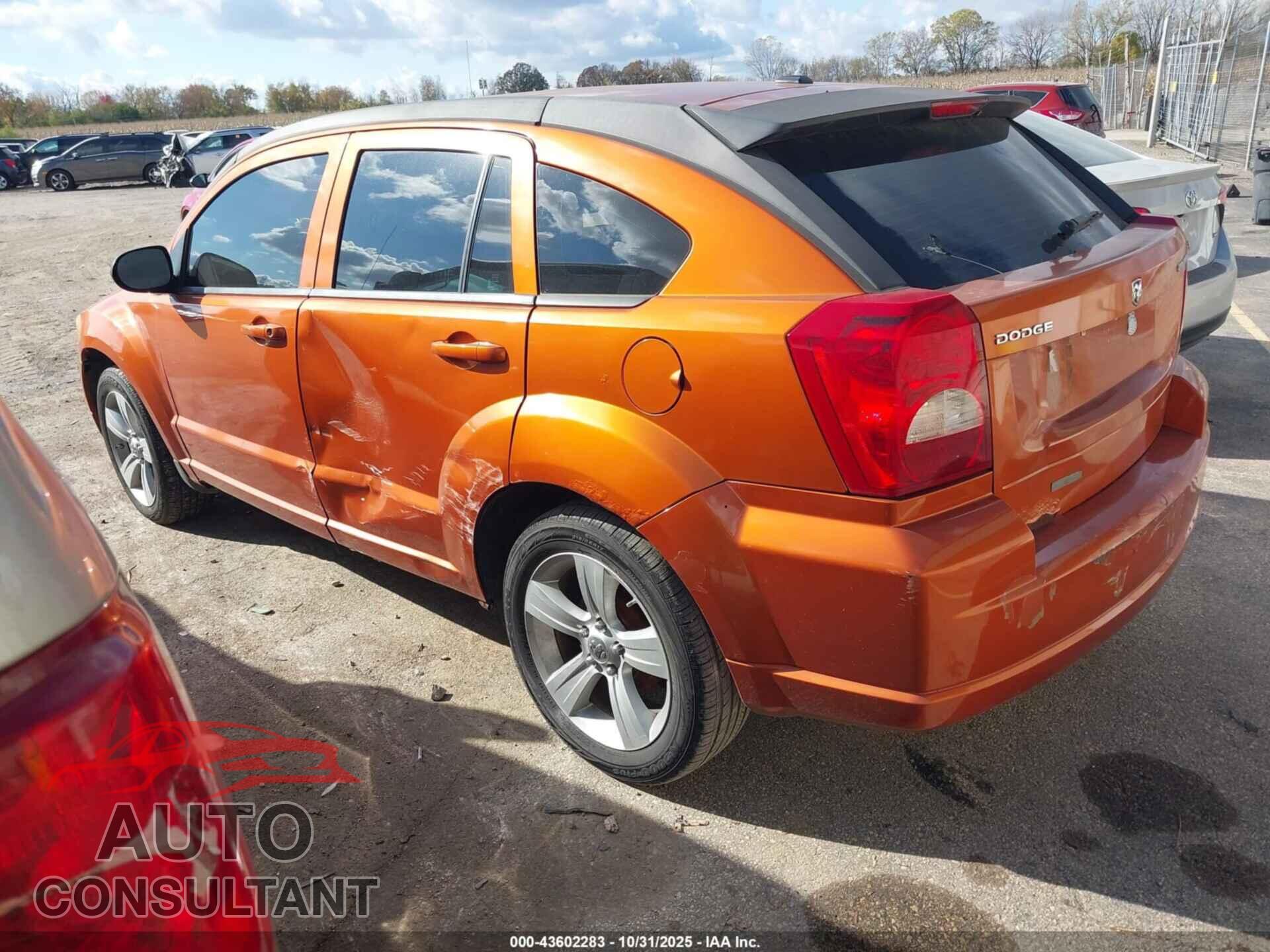 DODGE CALIBER 2011 - 1B3CB3HA6BD121246