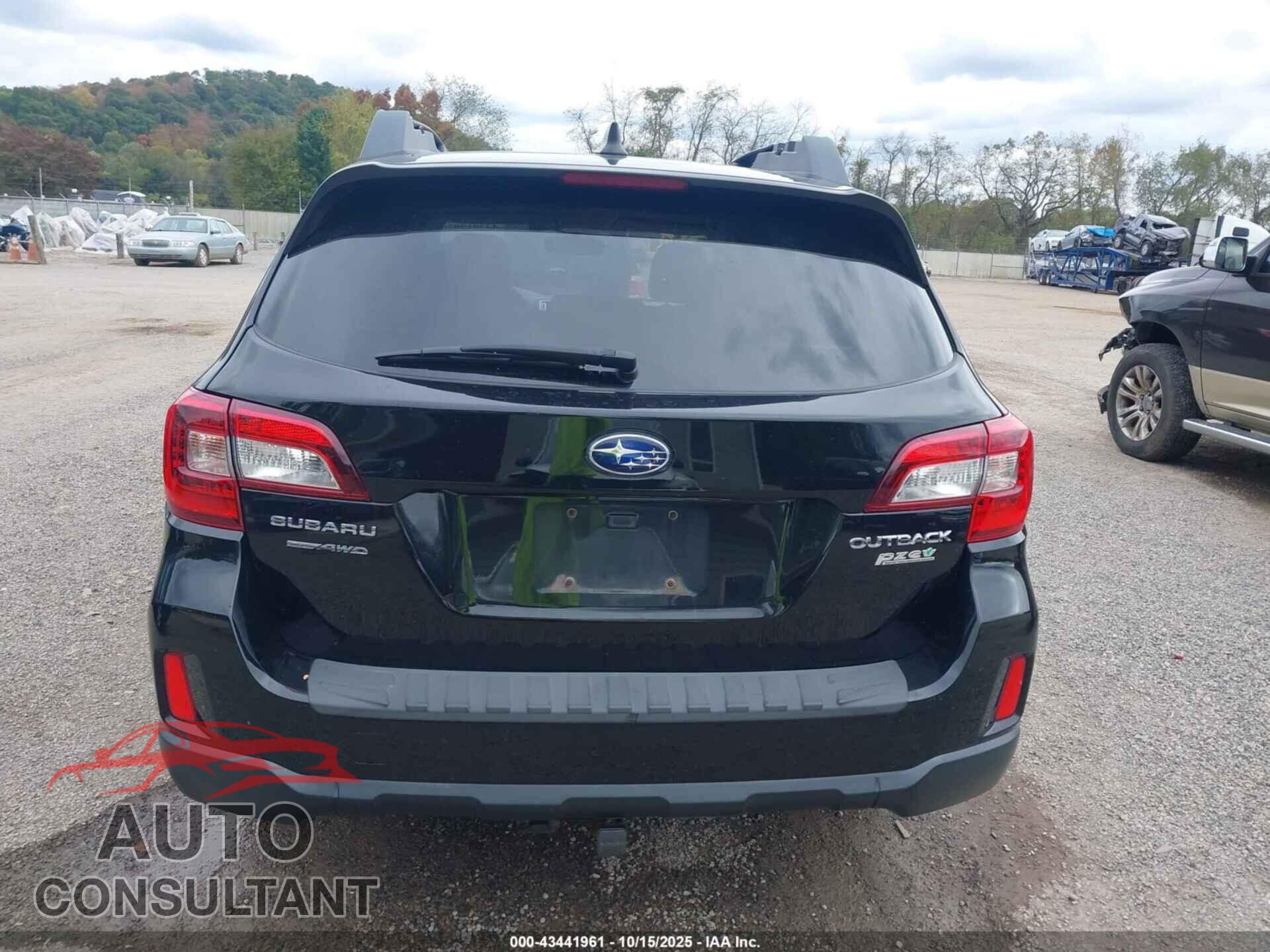 SUBARU OUTBACK 2017 - 4S4BSAFC1H3375475