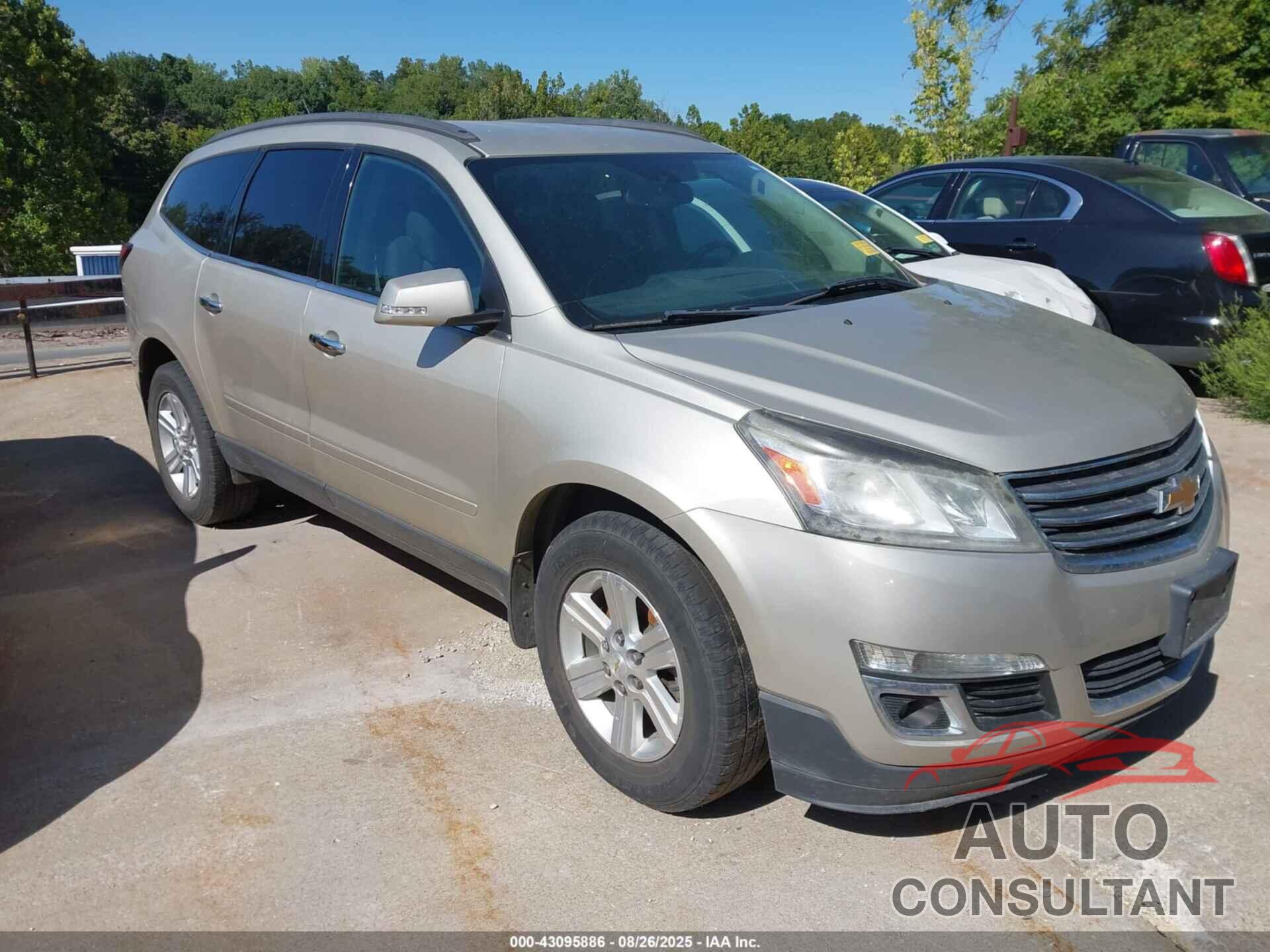 CHEVROLET TRAVERSE 2013 - 1GNKRGKD8DJ152591