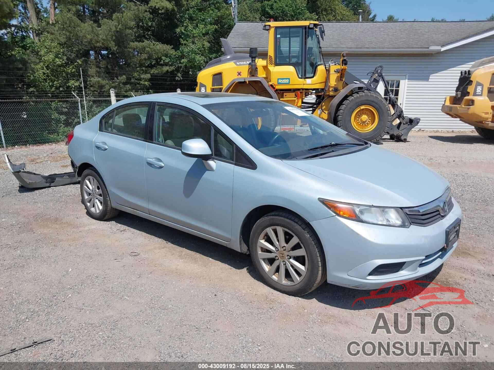 HONDA CIVIC 2012 - 19XFB2F8XCE010768
