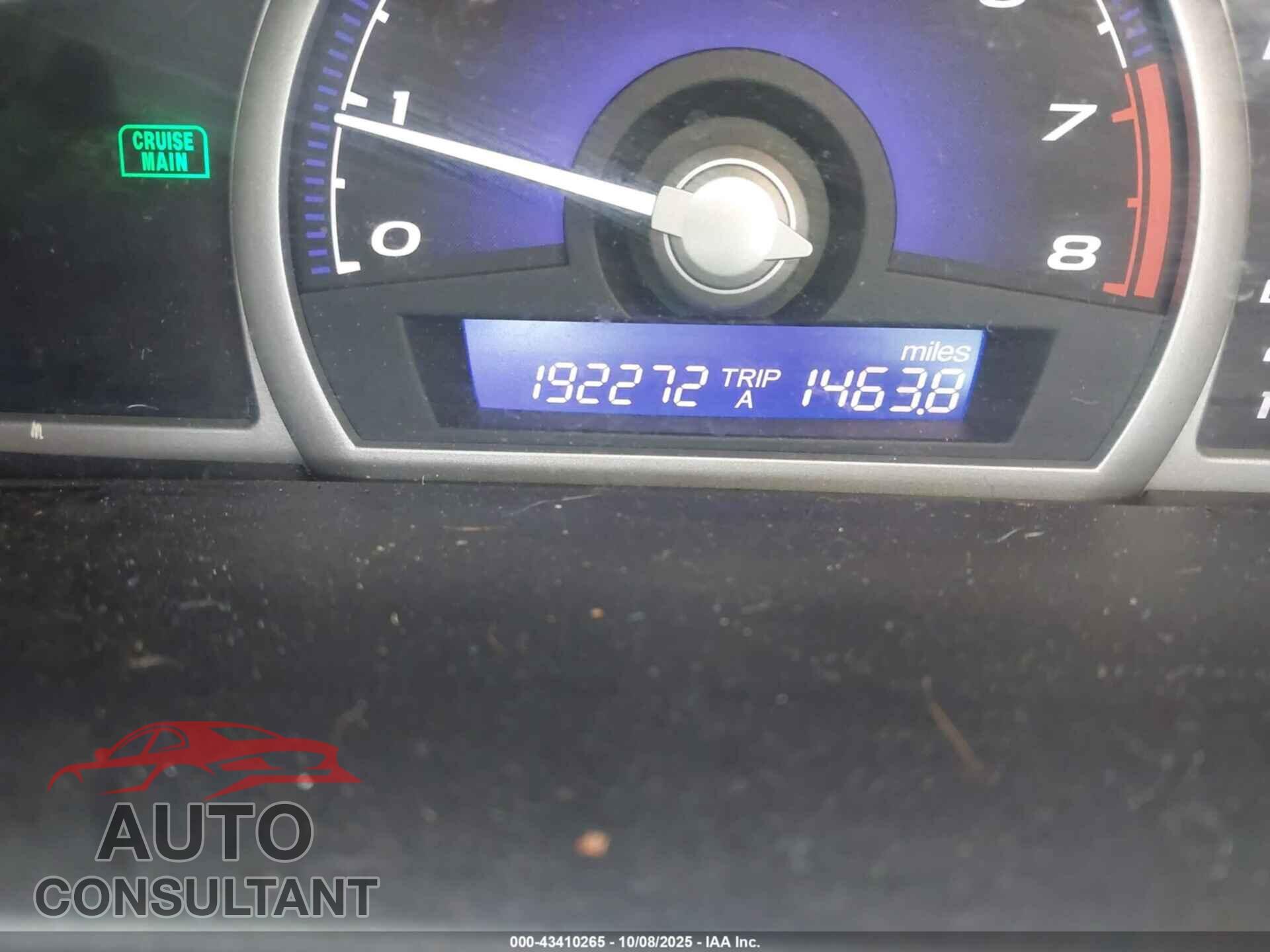 HONDA CIVIC 2011 - 2HGFA1F52BH511595