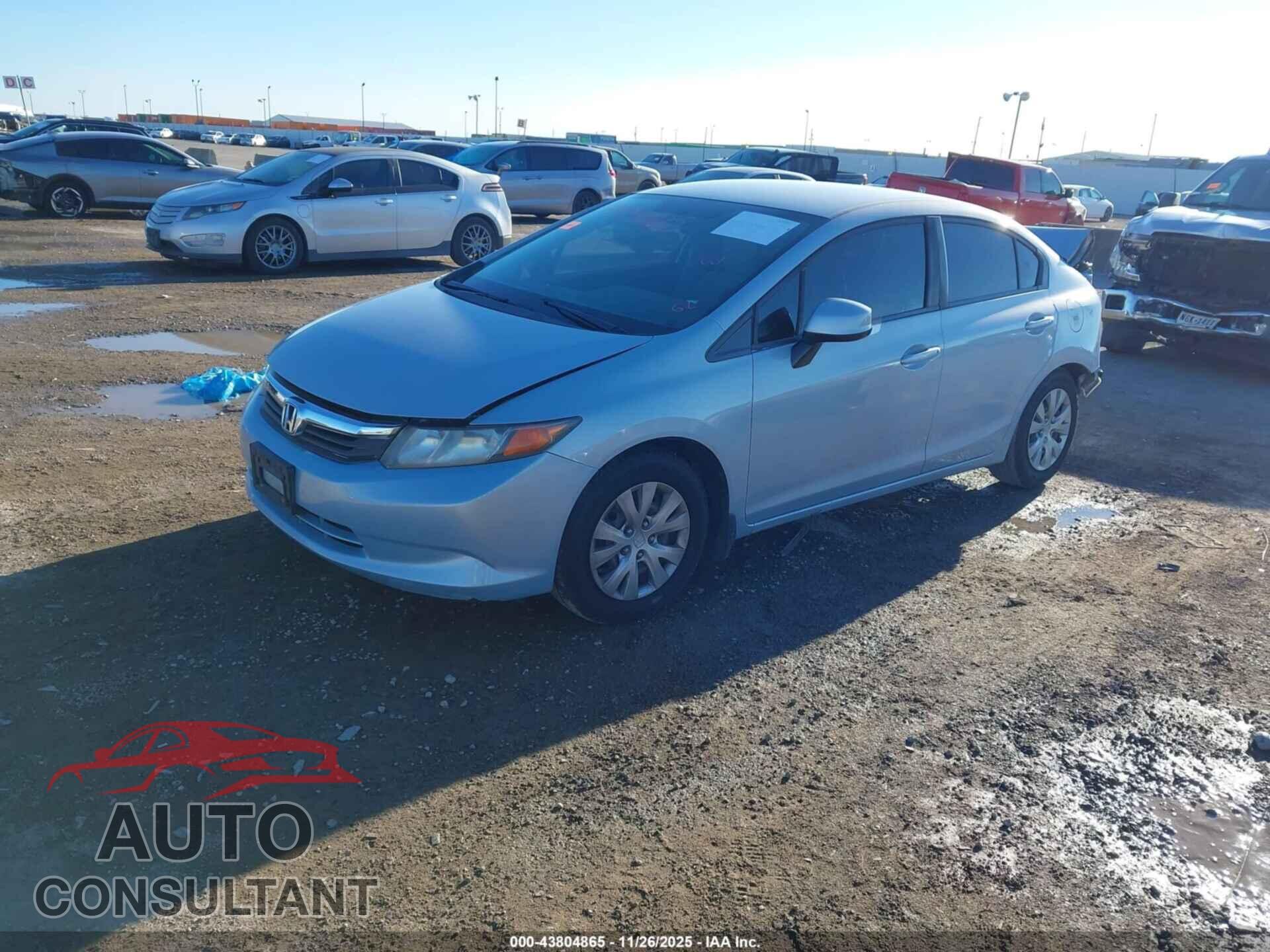 HONDA CIVIC 2012 - 2HGFB2F55CH580446