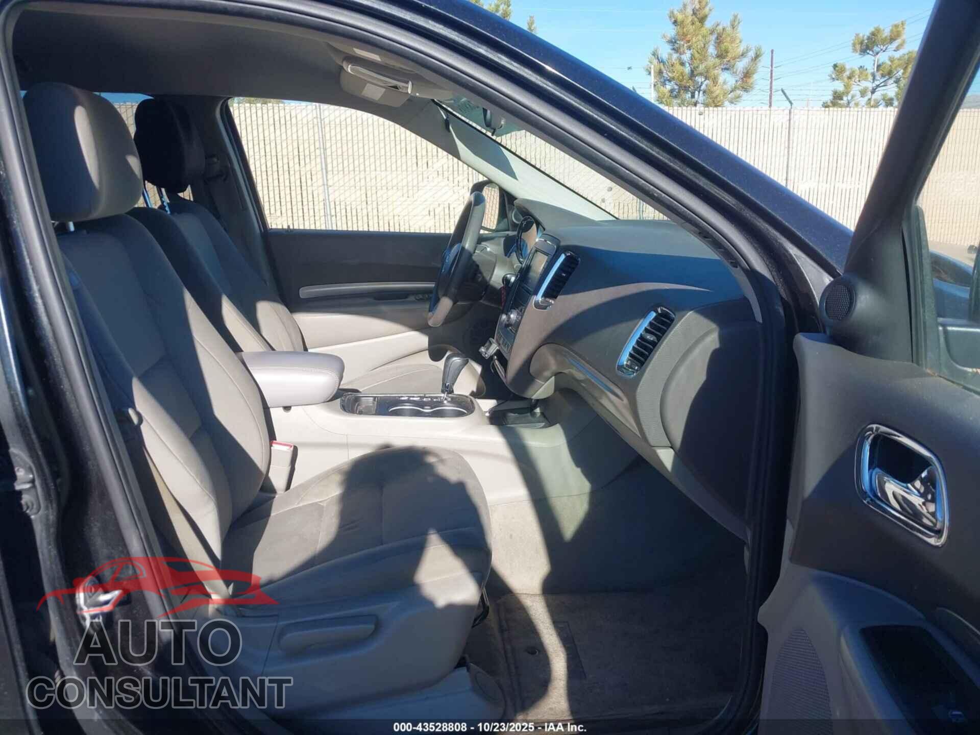 DODGE DURANGO 2012 - 1C4RDJAG3CC112646