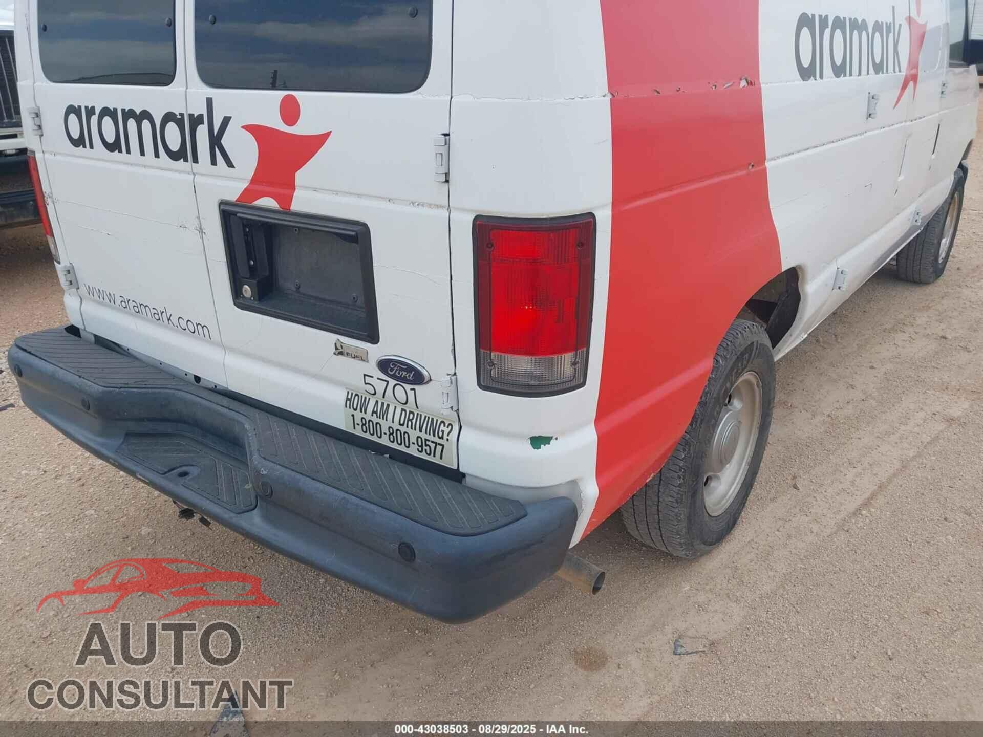 FORD E-150 2013 - 1FTNE1EW2DDB01761