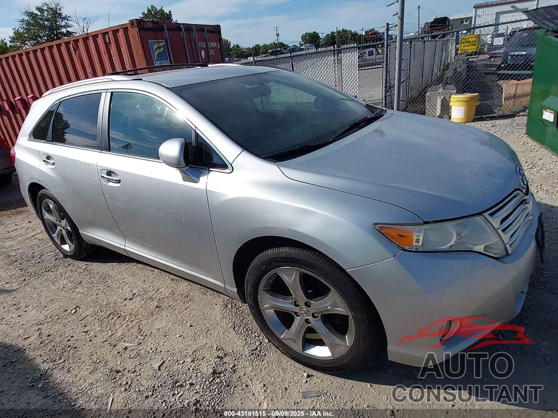 TOYOTA VENZA 2009 - 4T3BK11AX9U009877