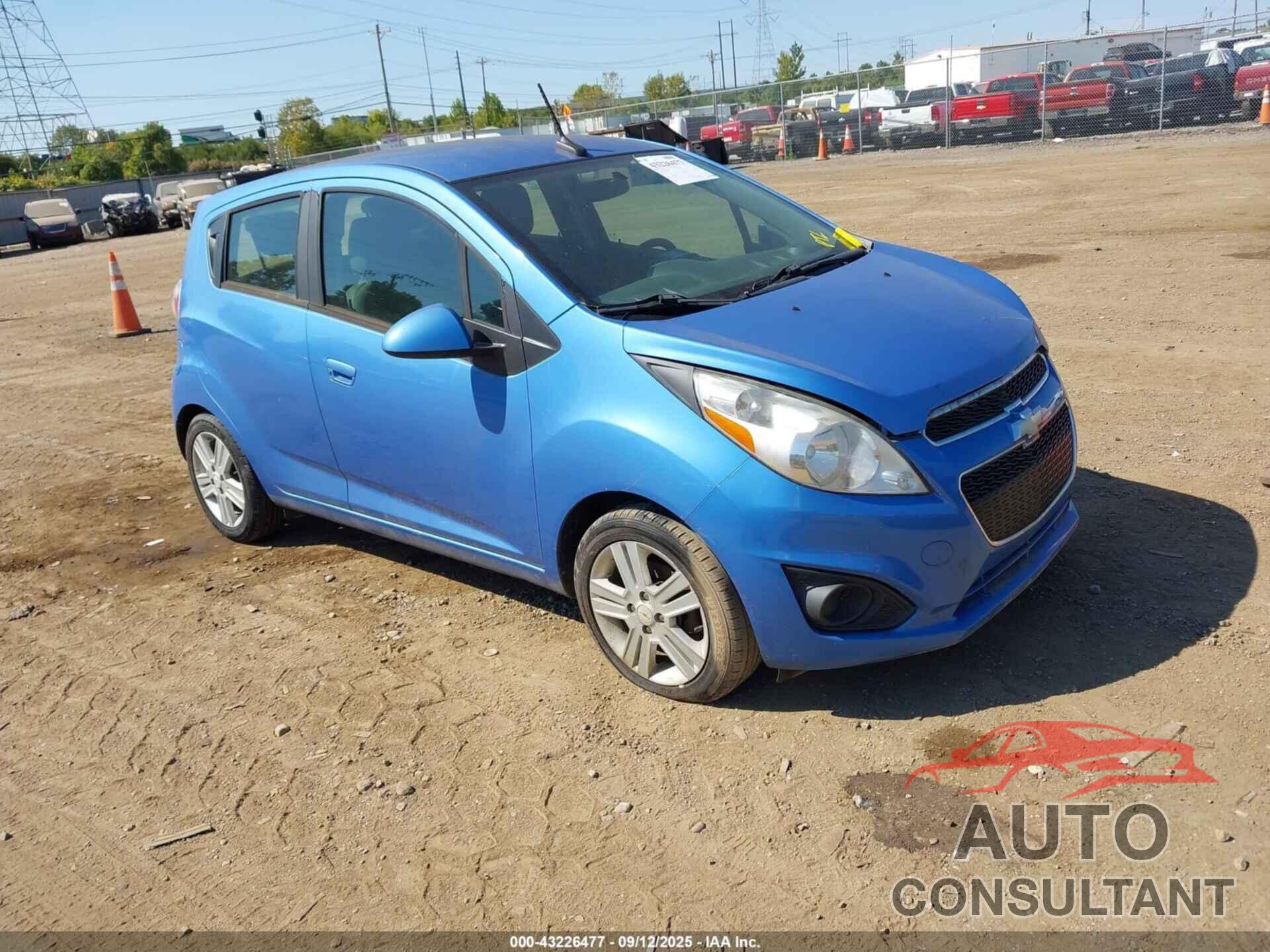 CHEVROLET SPARK 2013 - KL8CD6S92DC610074
