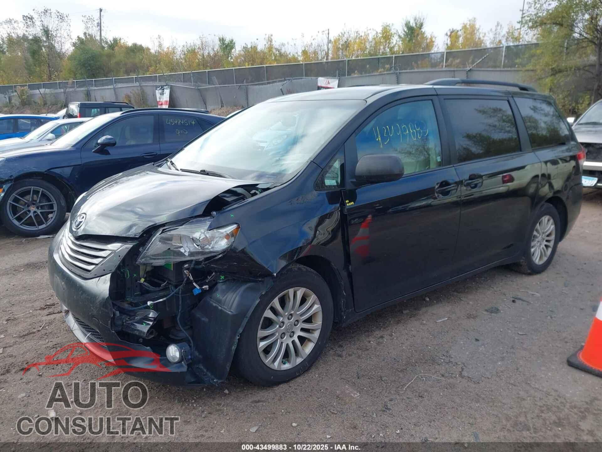 TOYOTA SIENNA 2013 - 5TDYK3DC4DS346008