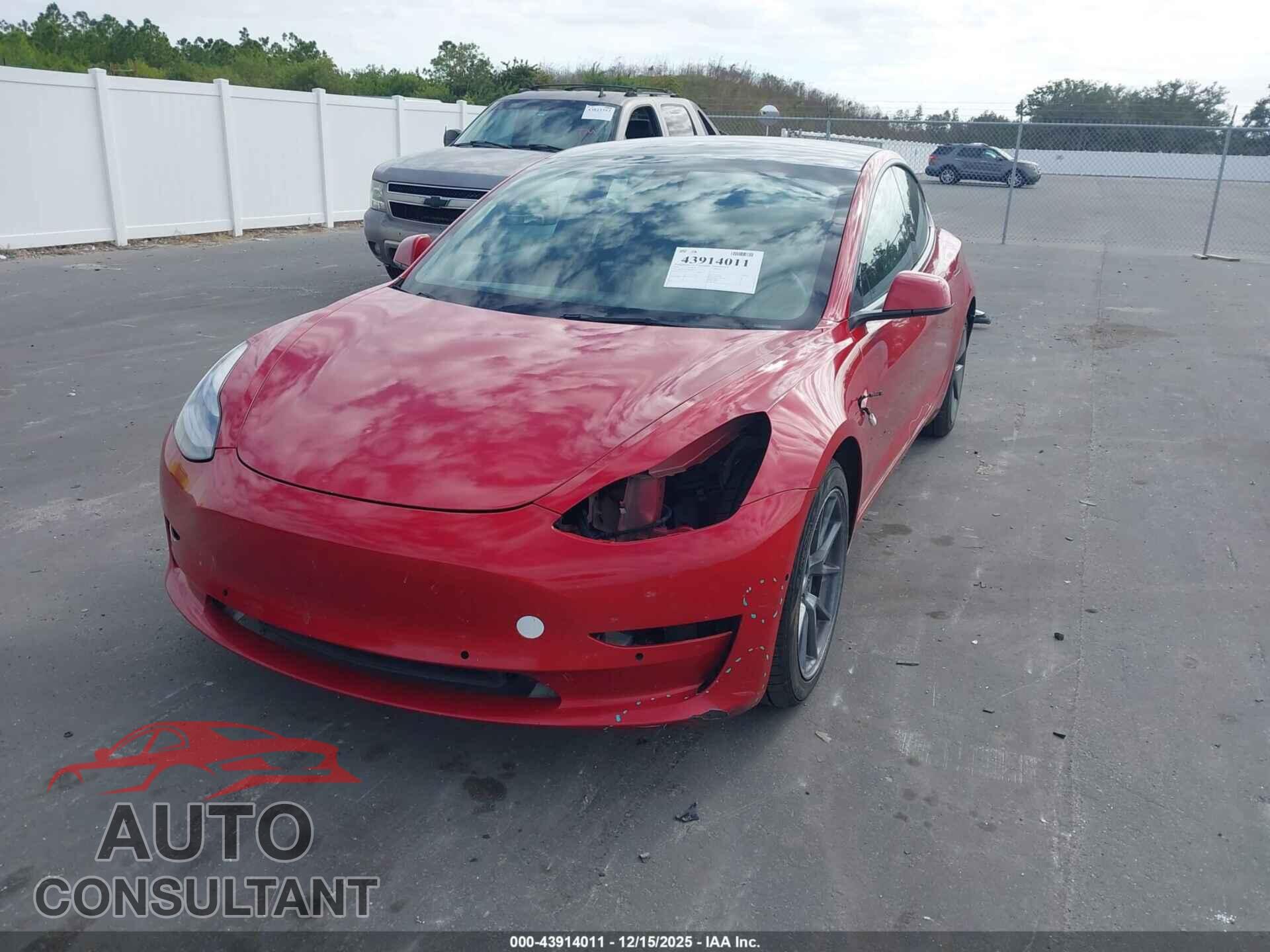 TESLA MODEL 3 2022 - 5YJ3E1EA2NF189426