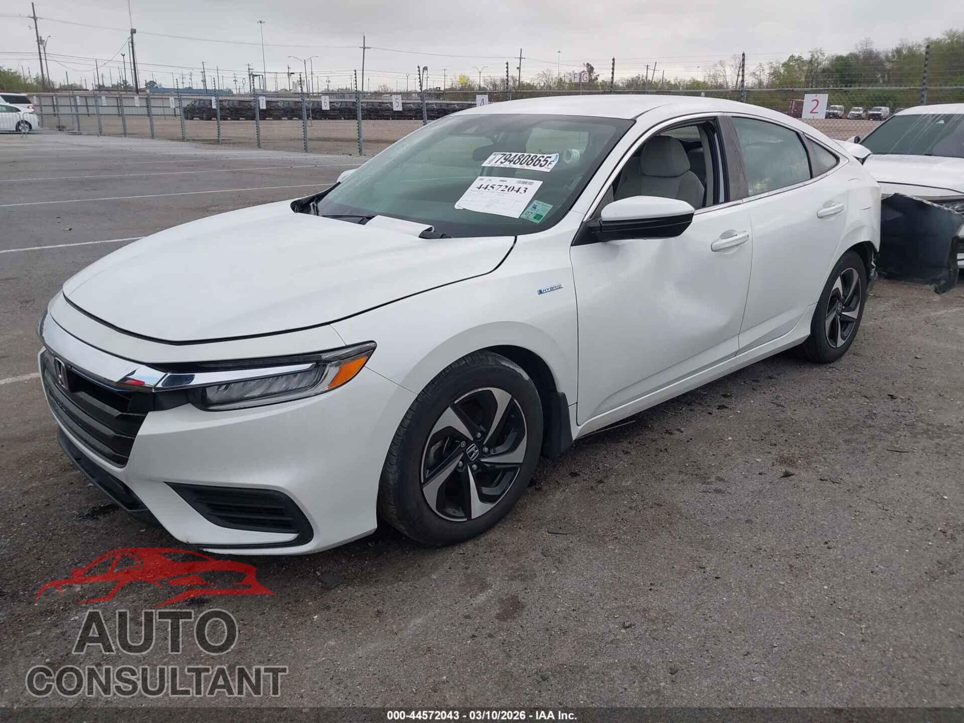 HONDA INSIGHT 2022 - 19XZE4F58NE002757