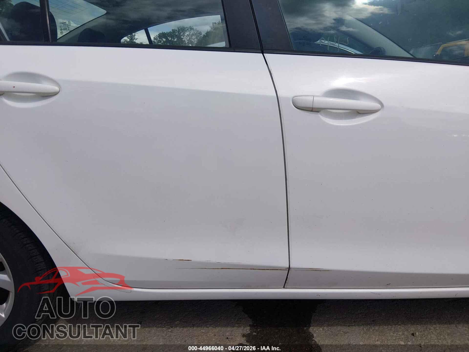 MAZDA MAZDA3 2012 - JM1BL1V87C1663259