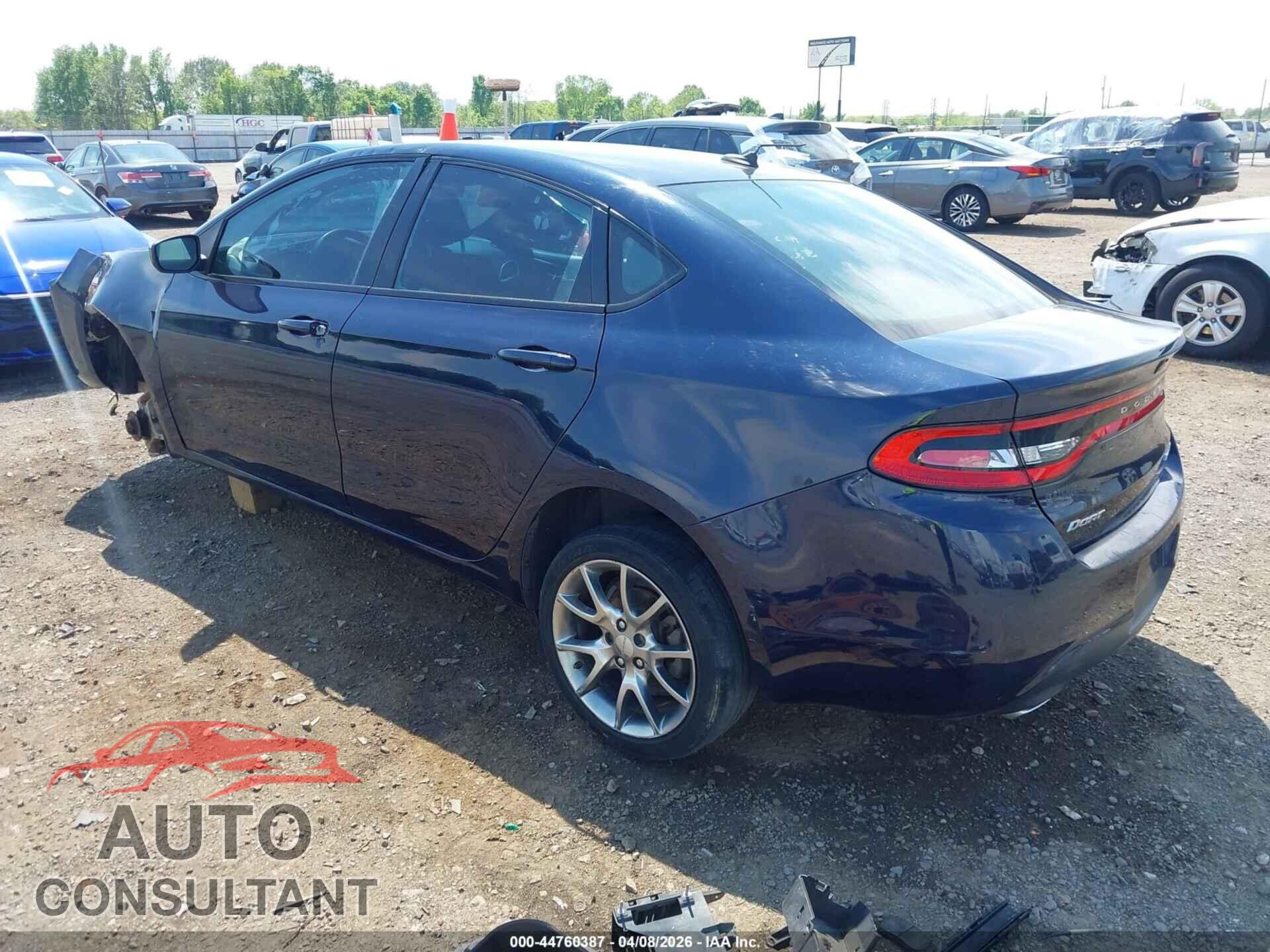 DODGE DART 2015 - 1C3CDFBB9FD142422