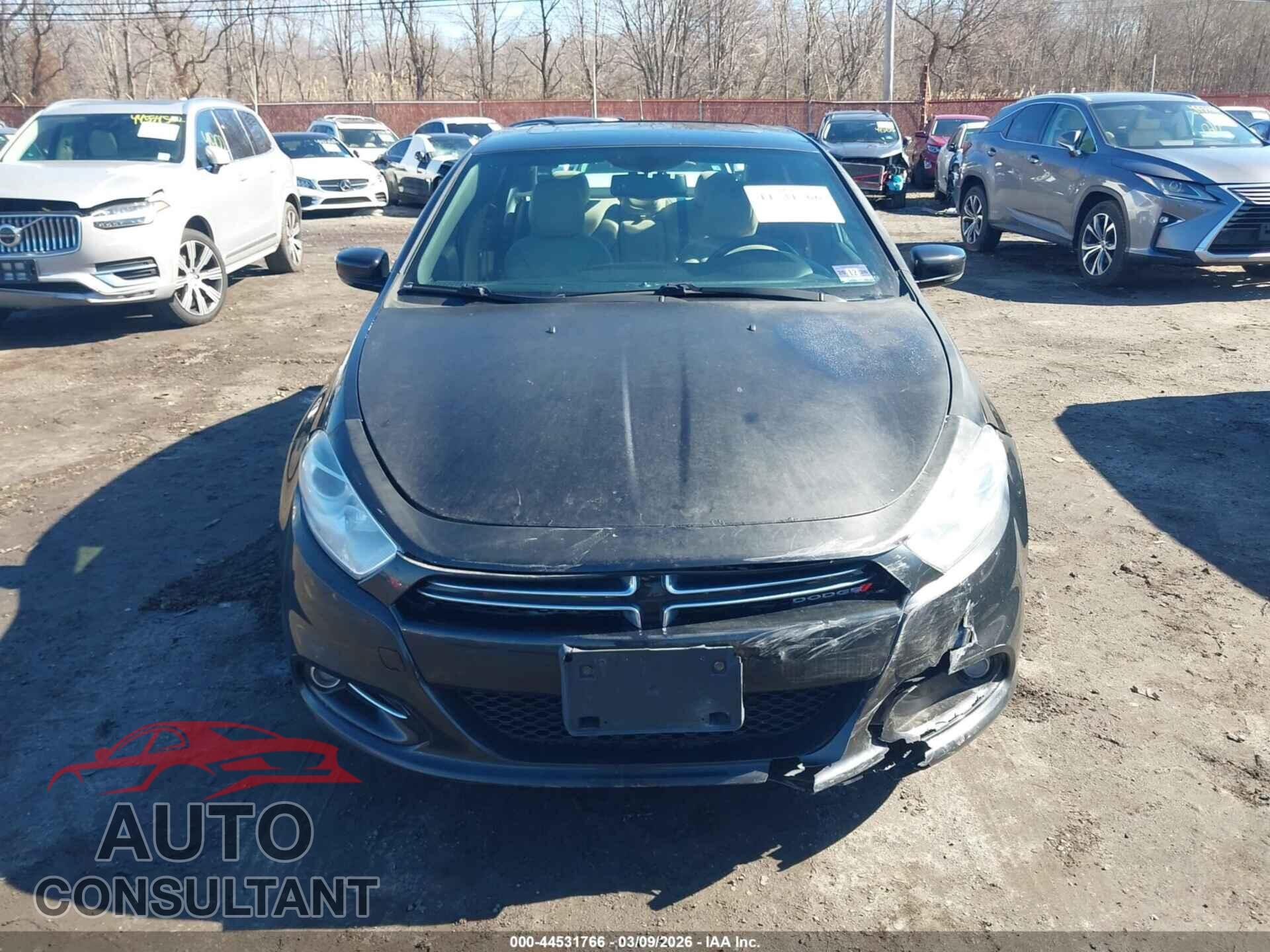 DODGE DART 2013 - 1C3CDFCA4DD347455