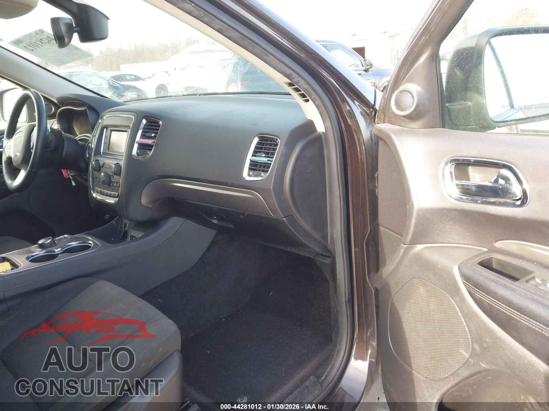 DODGE DURANGO 2017 - 1C4RDJAG4HC619465