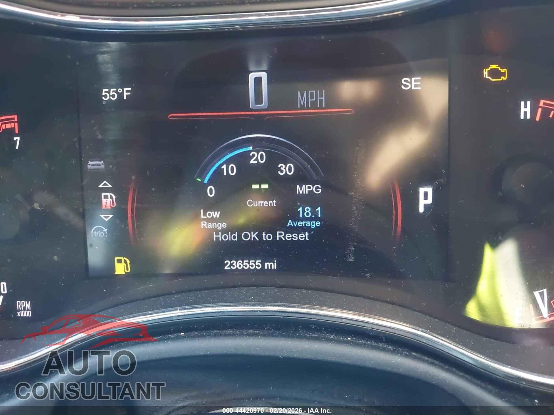 DODGE DURANGO 2014 - 1C4RDJAG7EC972827