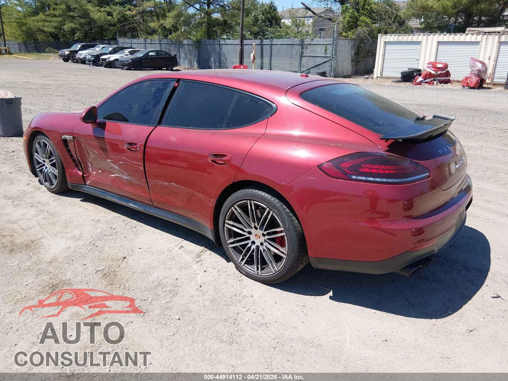 PORSCHE PANAMERA 2014 - WP0AF2A72EL083723