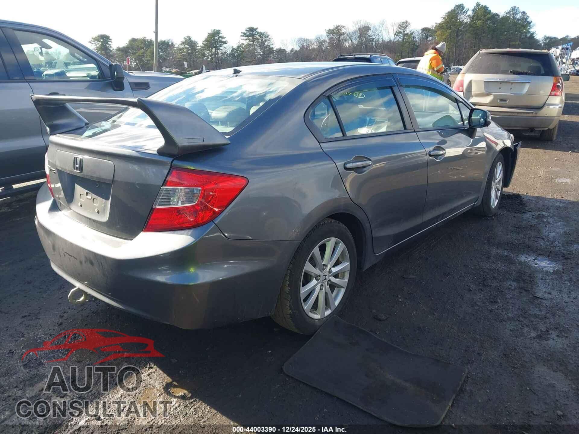 HONDA CIVIC 2012 - 19XFB2F94CE343184