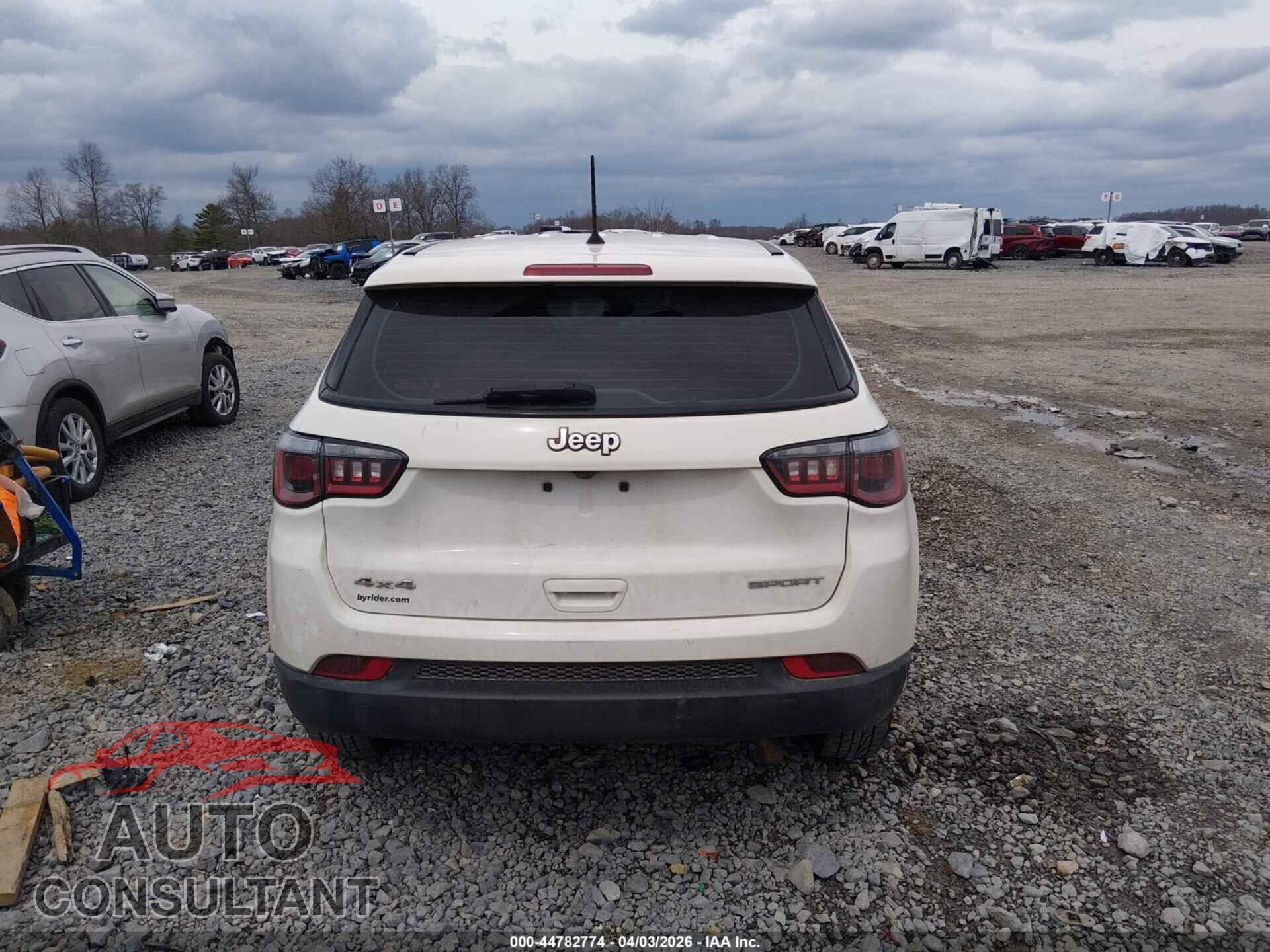 JEEP NEW COMPASS 2017 - 3C4NJDAB1HT646415
