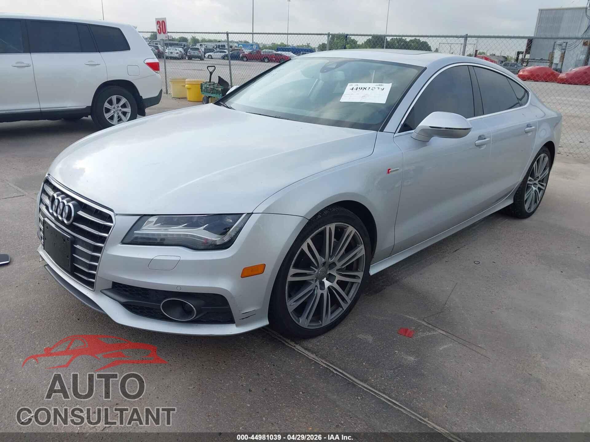 AUDI A7 2012 - WAU3GAFC3CN075909