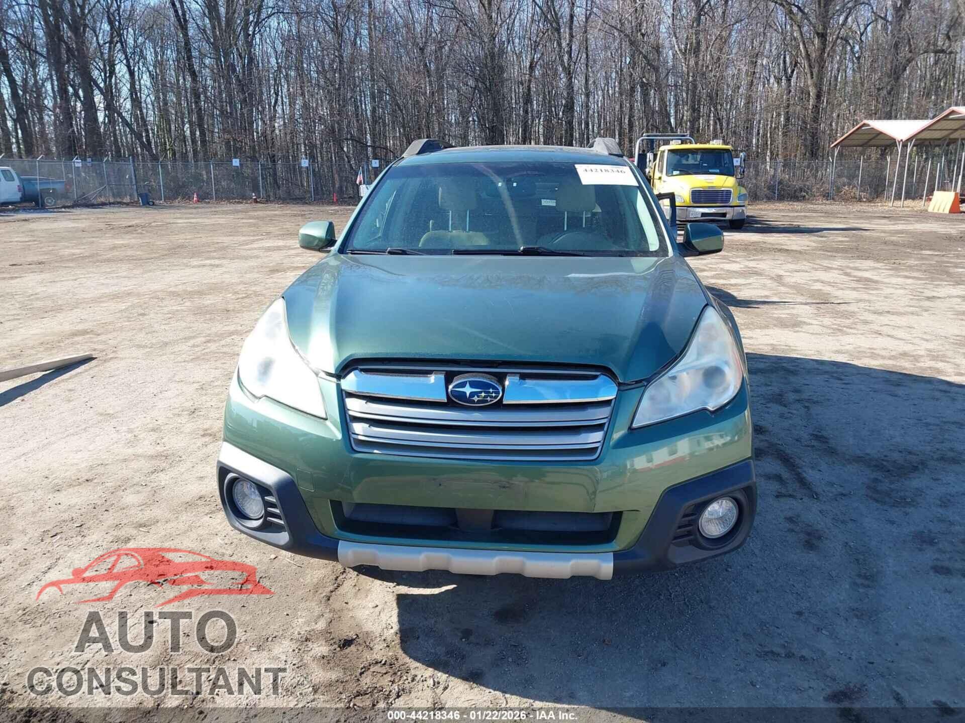SUBARU OUTBACK 2014 - 4S4BRBLC2E3327162