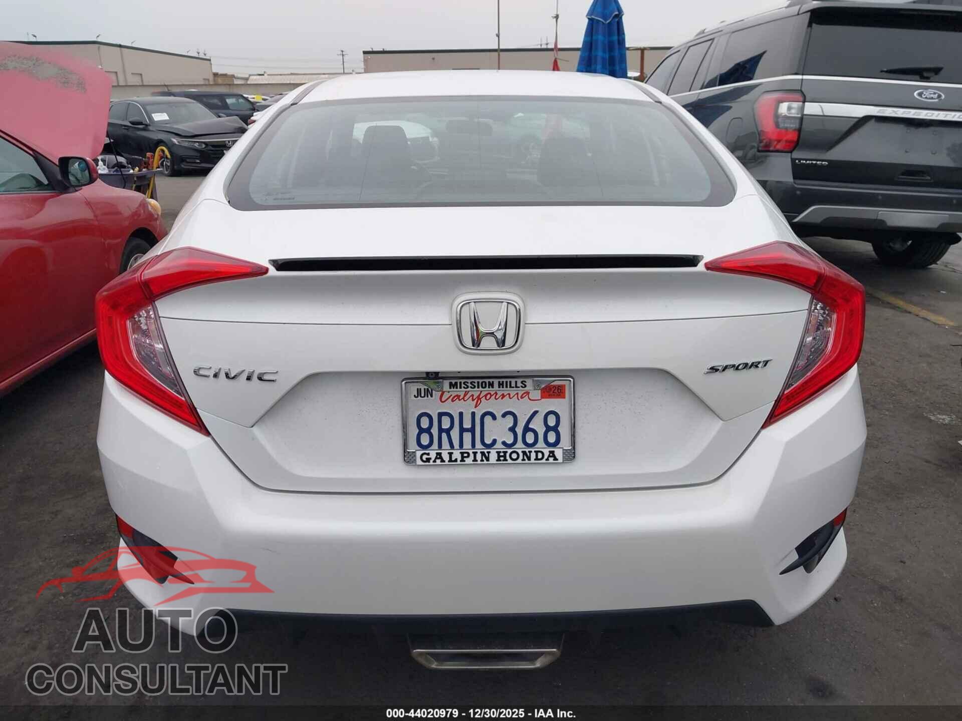 HONDA CIVIC 2020 - 2HGFC2F84LH530189