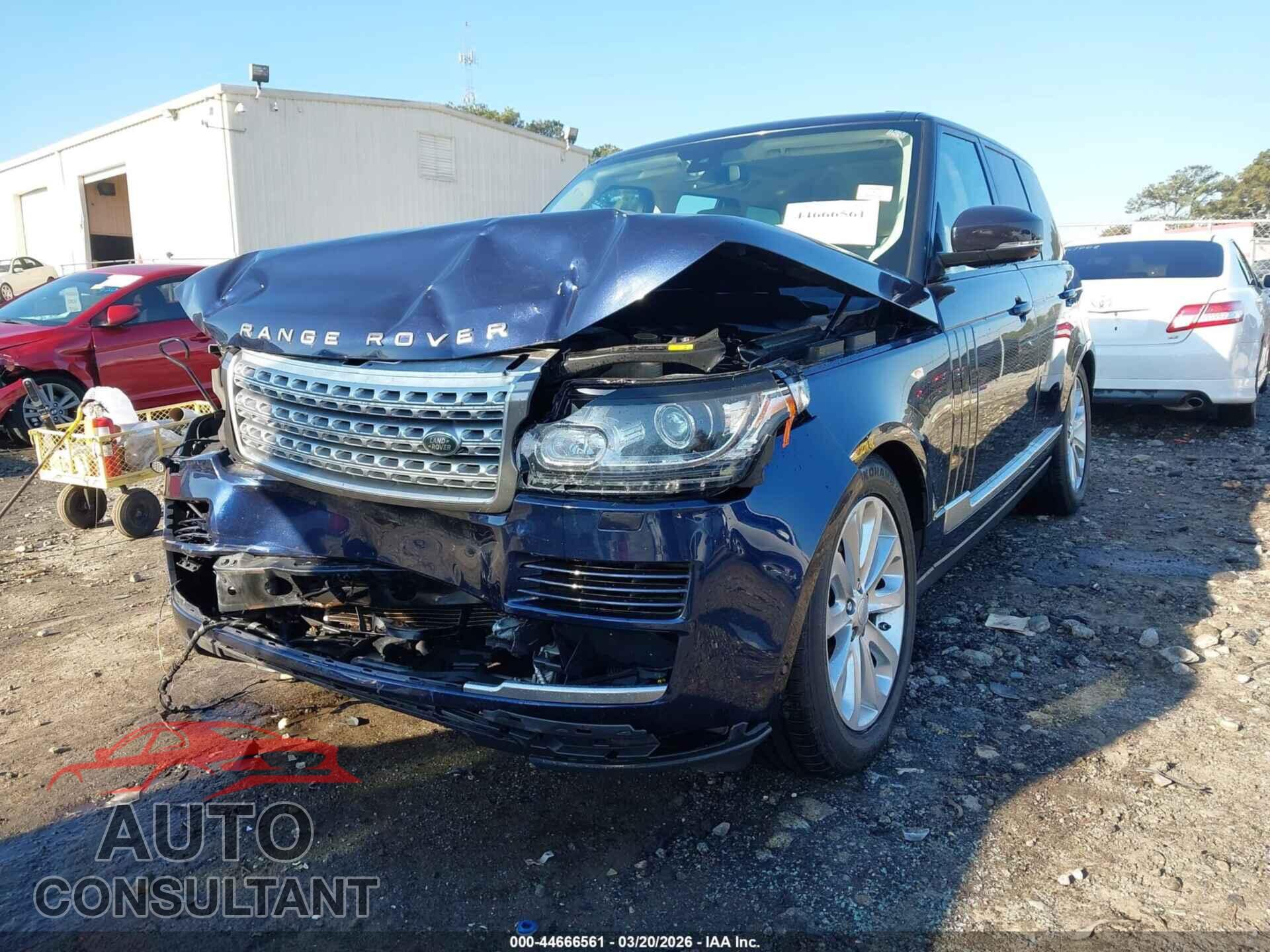 LAND ROVER RANGE ROVER 2015 - SALGS2VF0FA242042