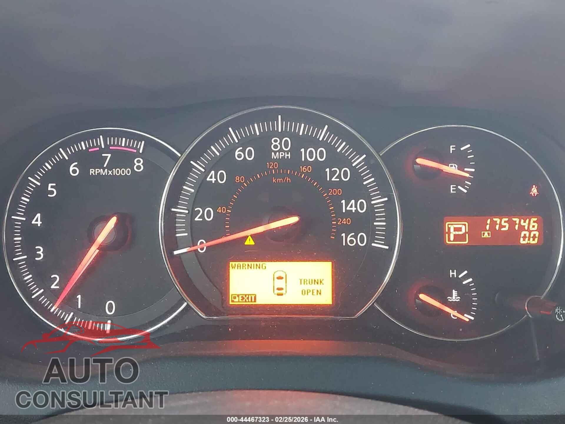 NISSAN MAXIMA 2011 - 1N4AA5AP1BC840970