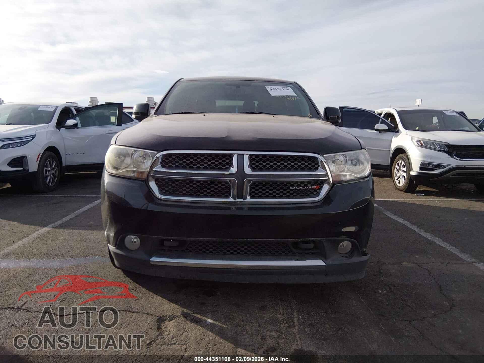 DODGE DURANGO 2013 - 1C4RDJDG2DC554217