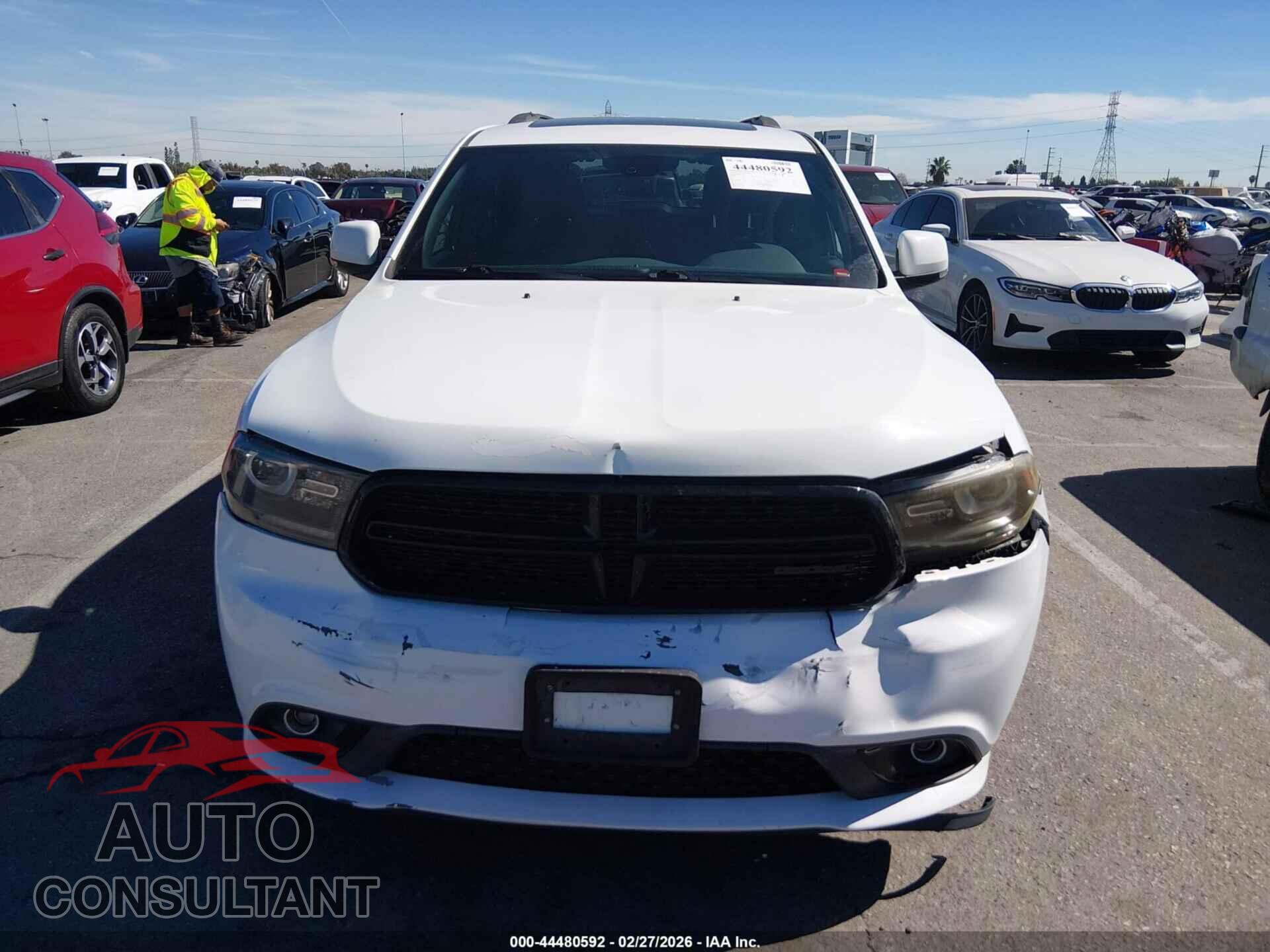 DODGE DURANGO 2017 - 1C4SDJCTXHC653177
