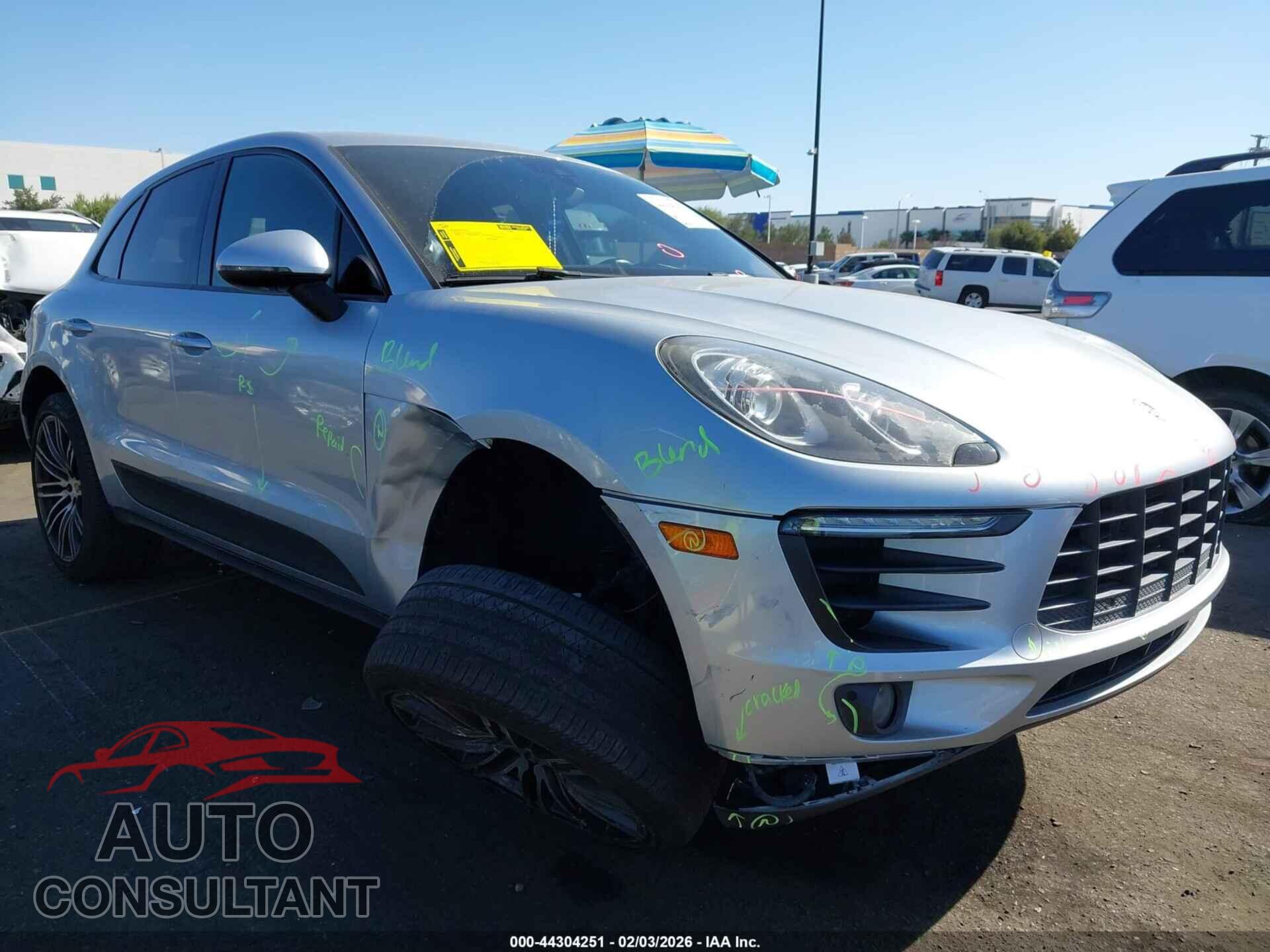 PORSCHE MACAN 2017 - WP1AA2A51HLB04223