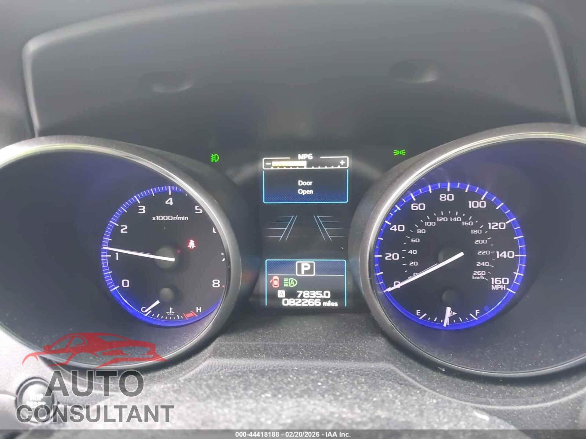 SUBARU OUTBACK 2017 - 4S4BSENC3H3347833