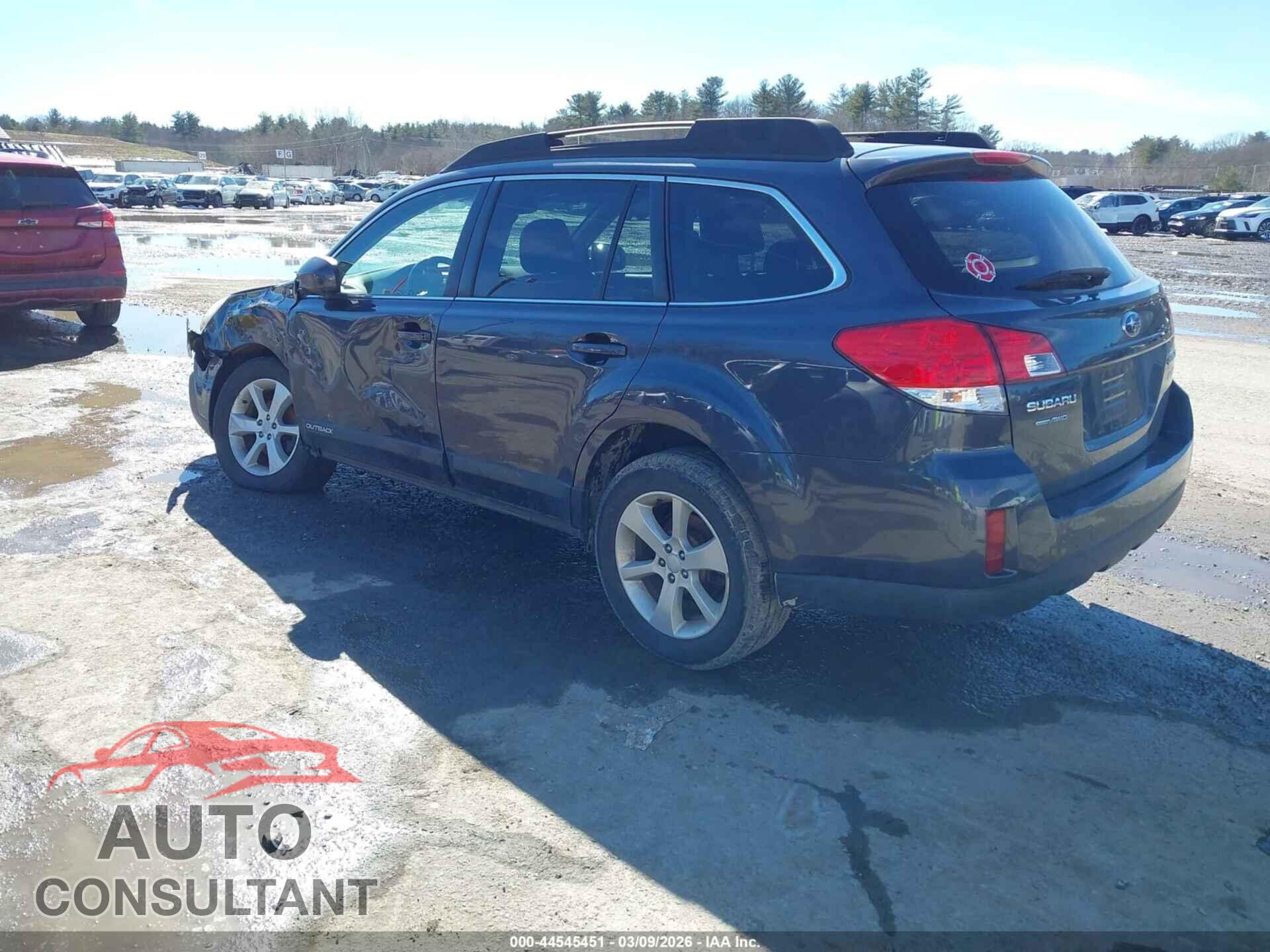 SUBARU OUTBACK 2013 - 4S4BRBCC8D3314334