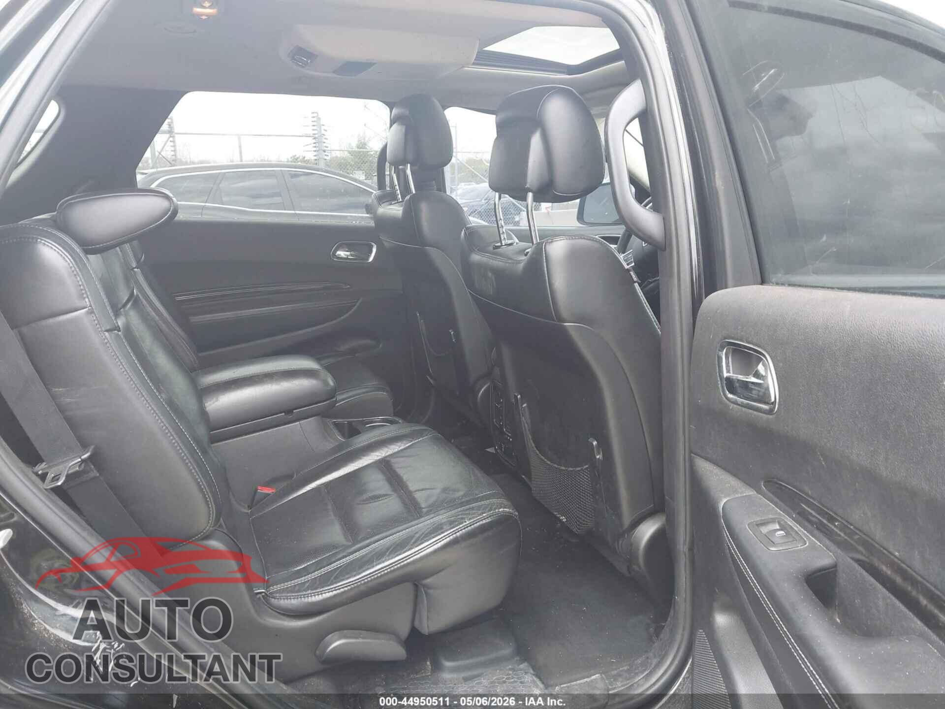 DODGE DURANGO 2012 - 1C4SDJET1CC286143